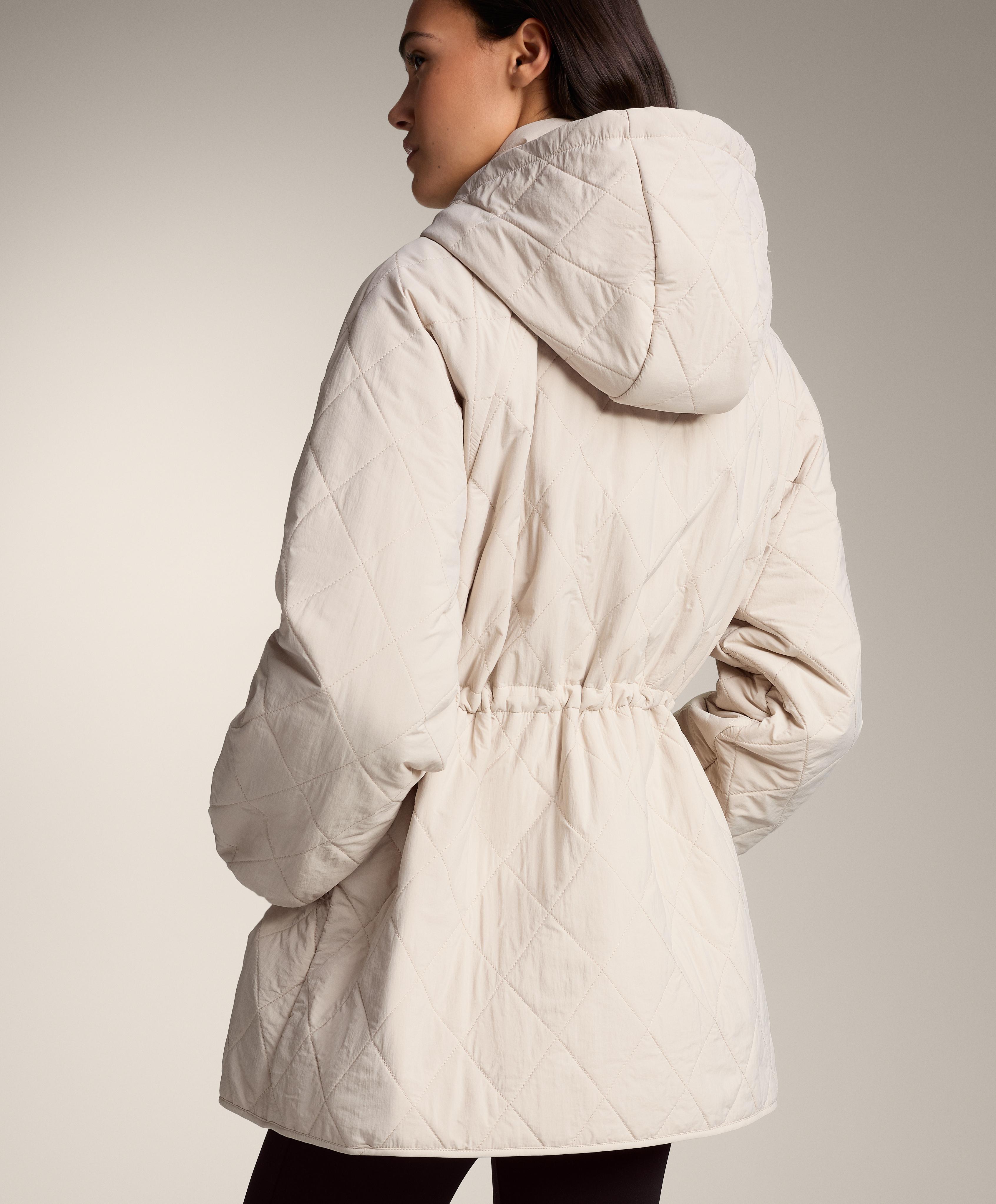FELLEX® AEROGEL long padded jacket — PALE MINK
