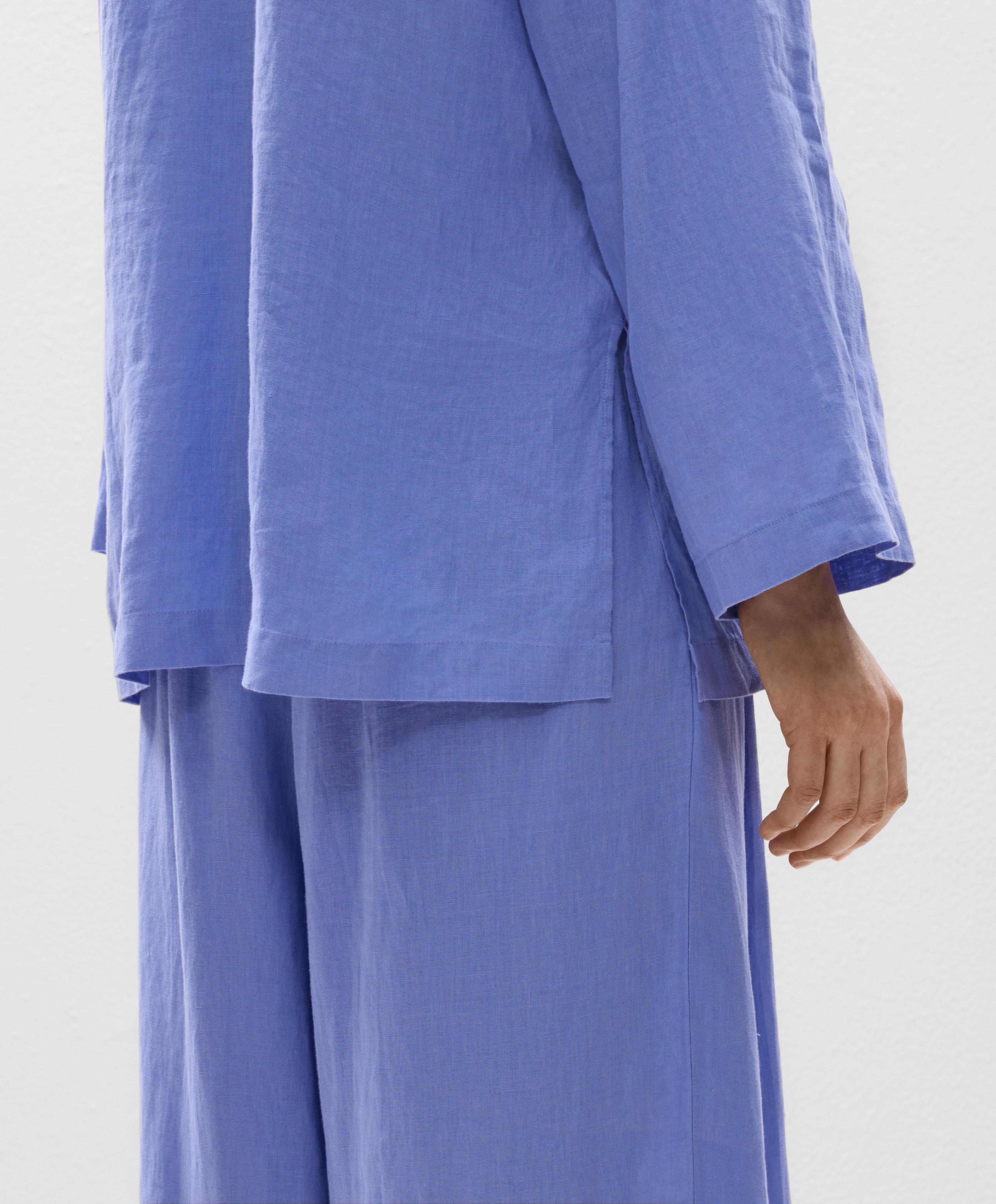 Chemisier kimono à nouer 100 % lin Chemisier kimono à nouer 100 % lin