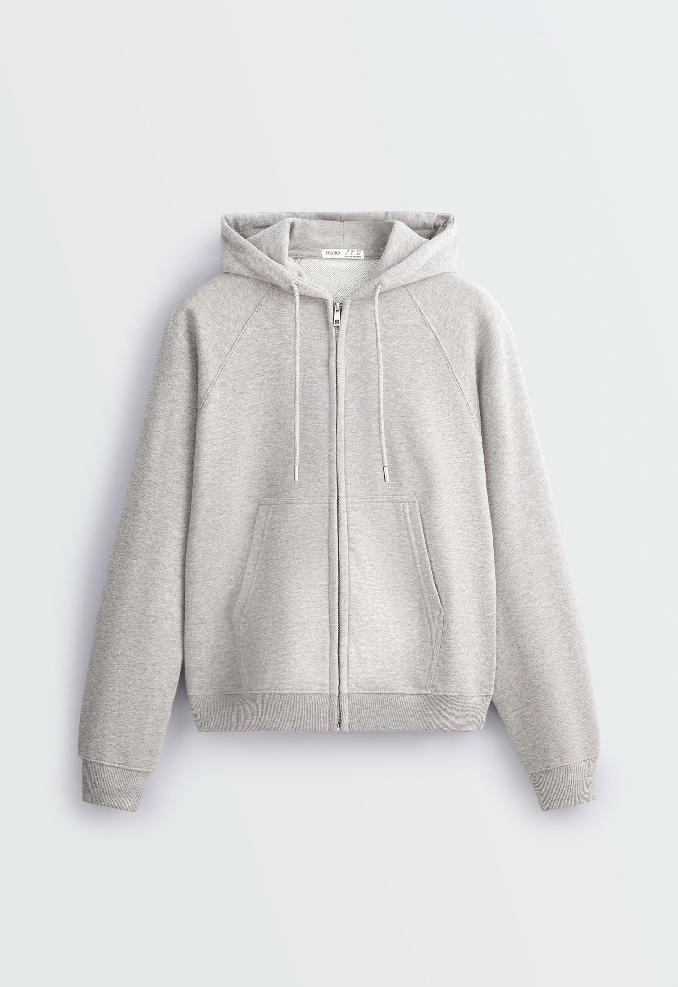 Zip-up fleece hoodie Zip-up fleece hoodie