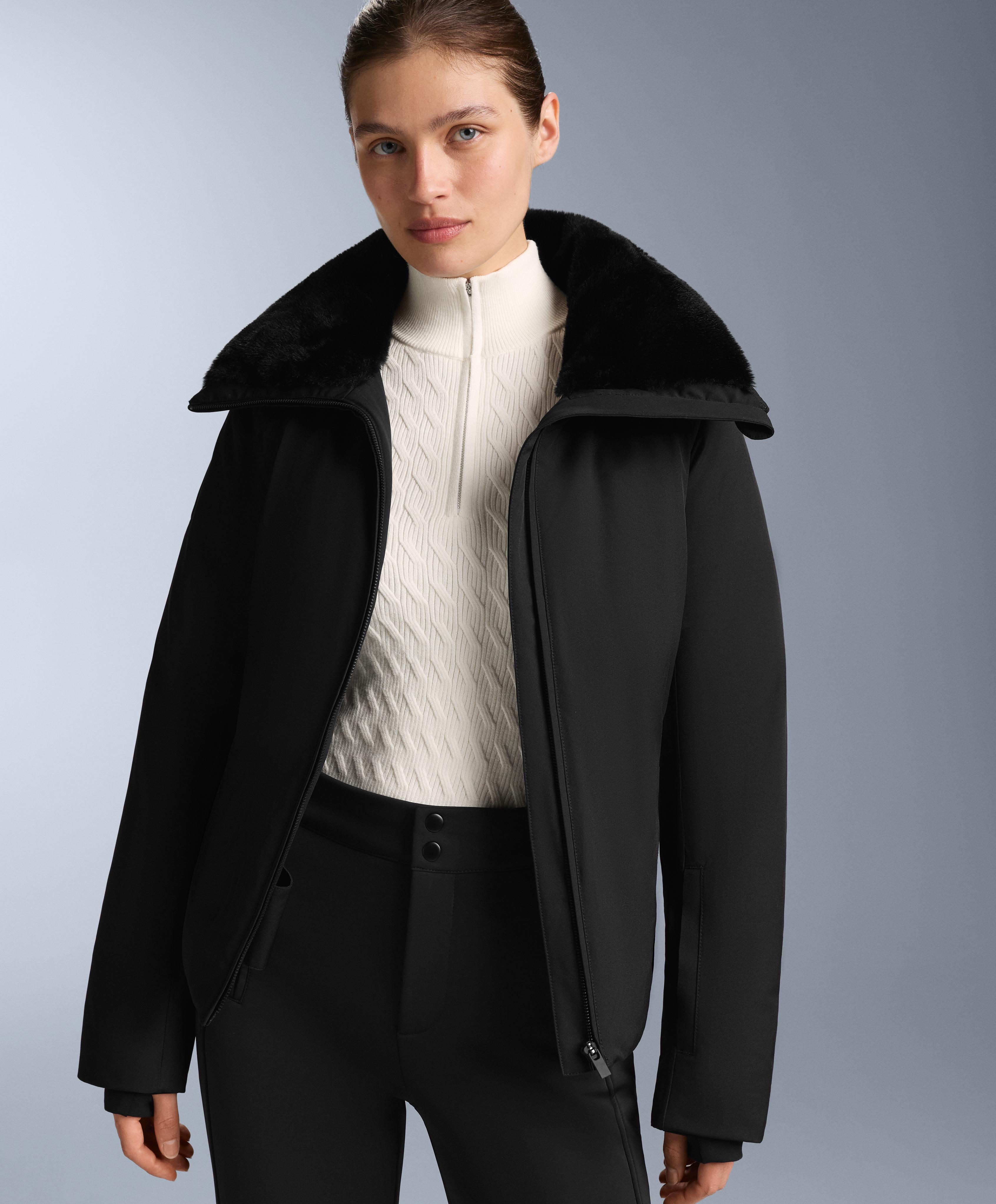 Jacquard knit thermal base layer T-shirt