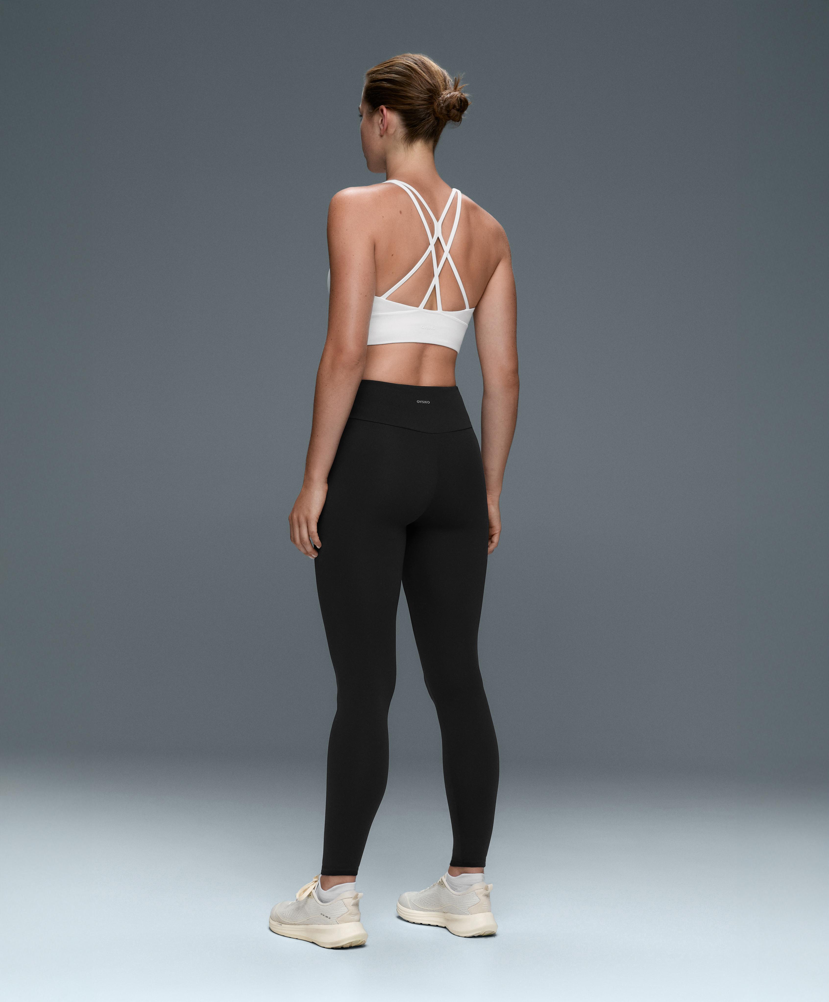 Medium-support Comfortlux sports bra with cups — WHITE 