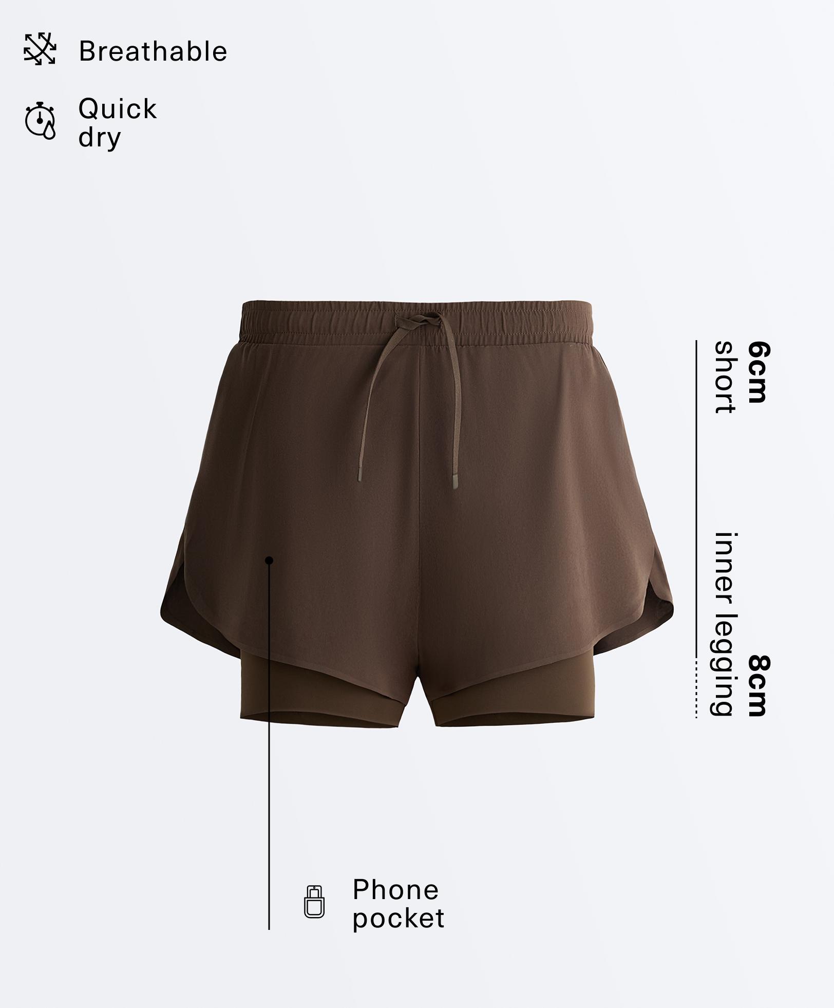 Shorts Light Touch 2 en 1