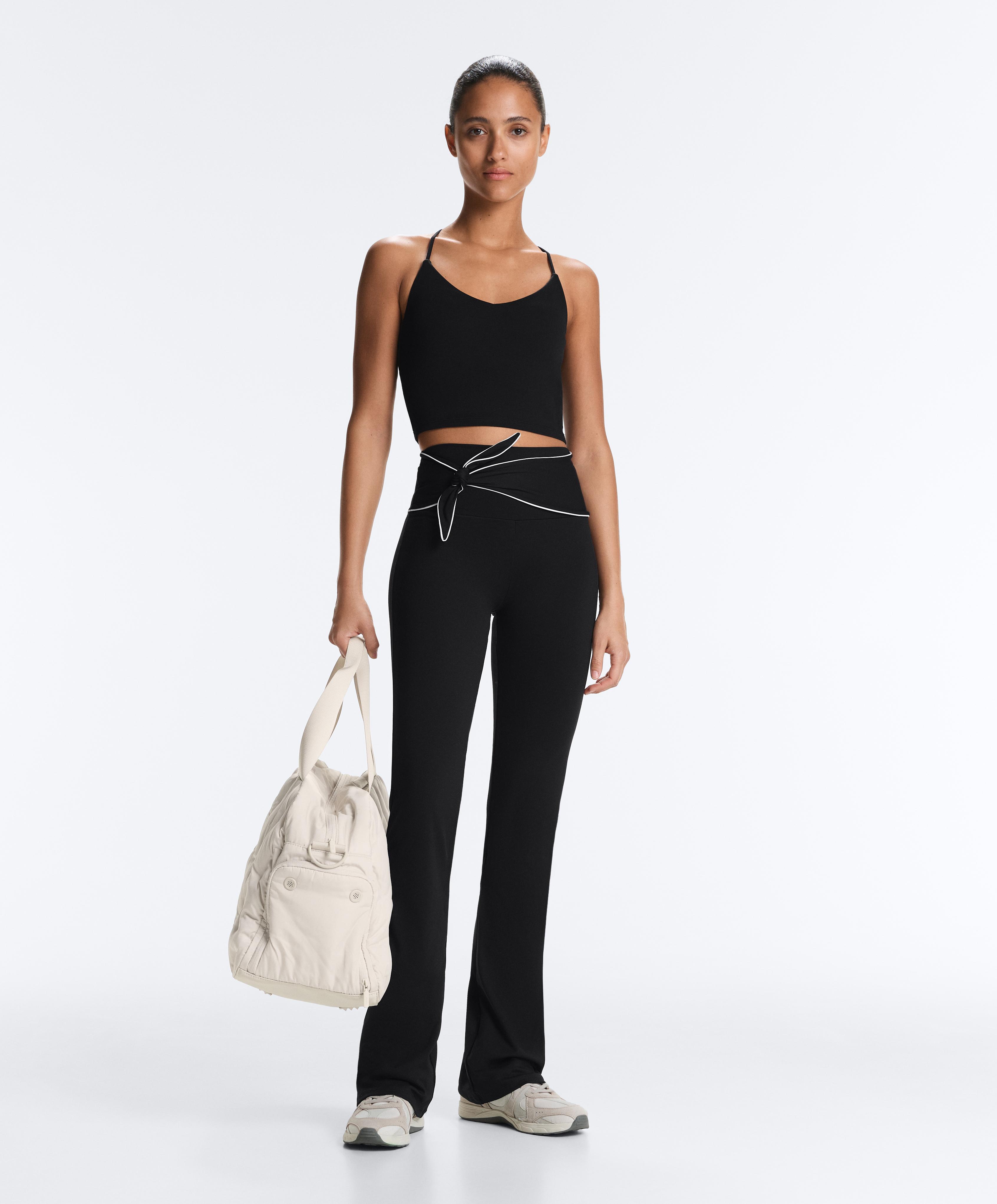 Comfortlux tank top with adjustable straps — BLACK
