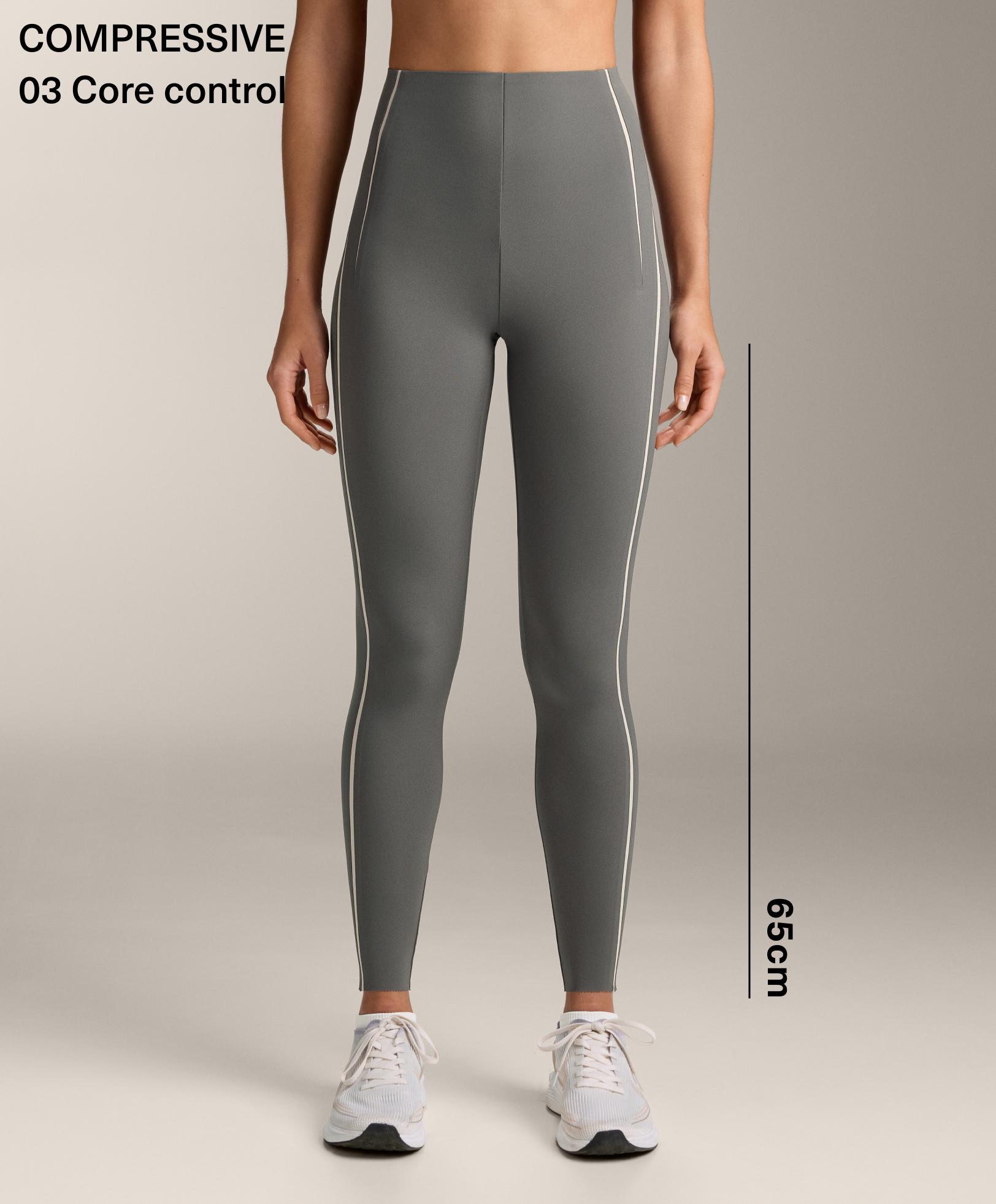 טייץ באורך קרסול high rise Compressive core control רטרו 65 ס"מ