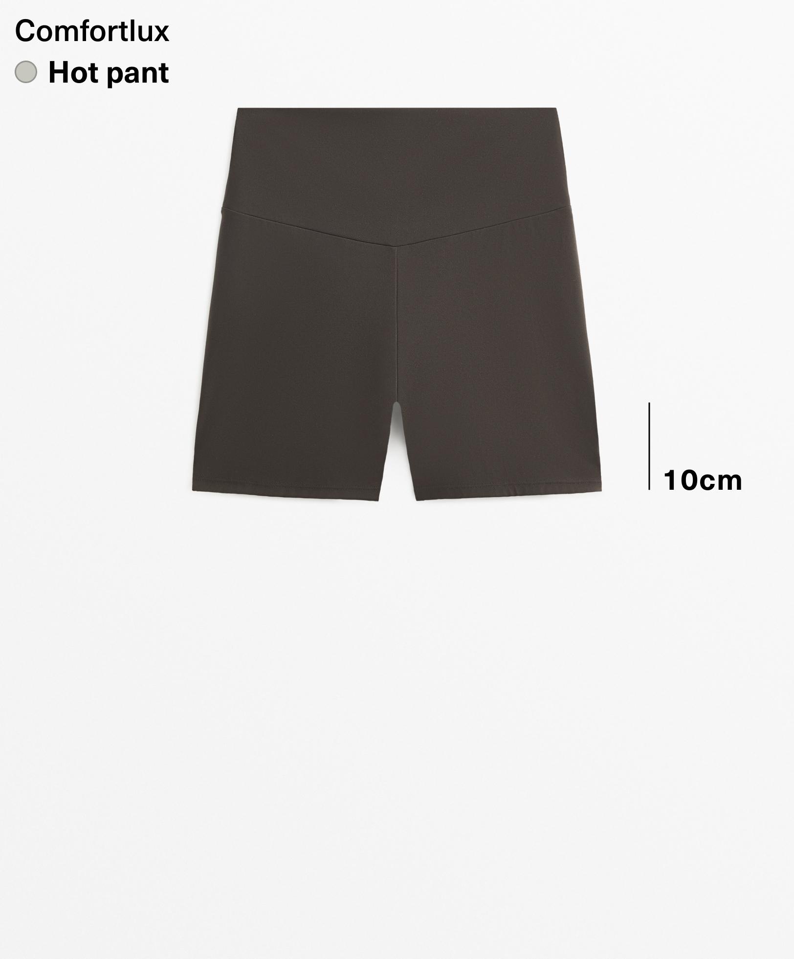 Comfortlux high-rise 10cm hot pants