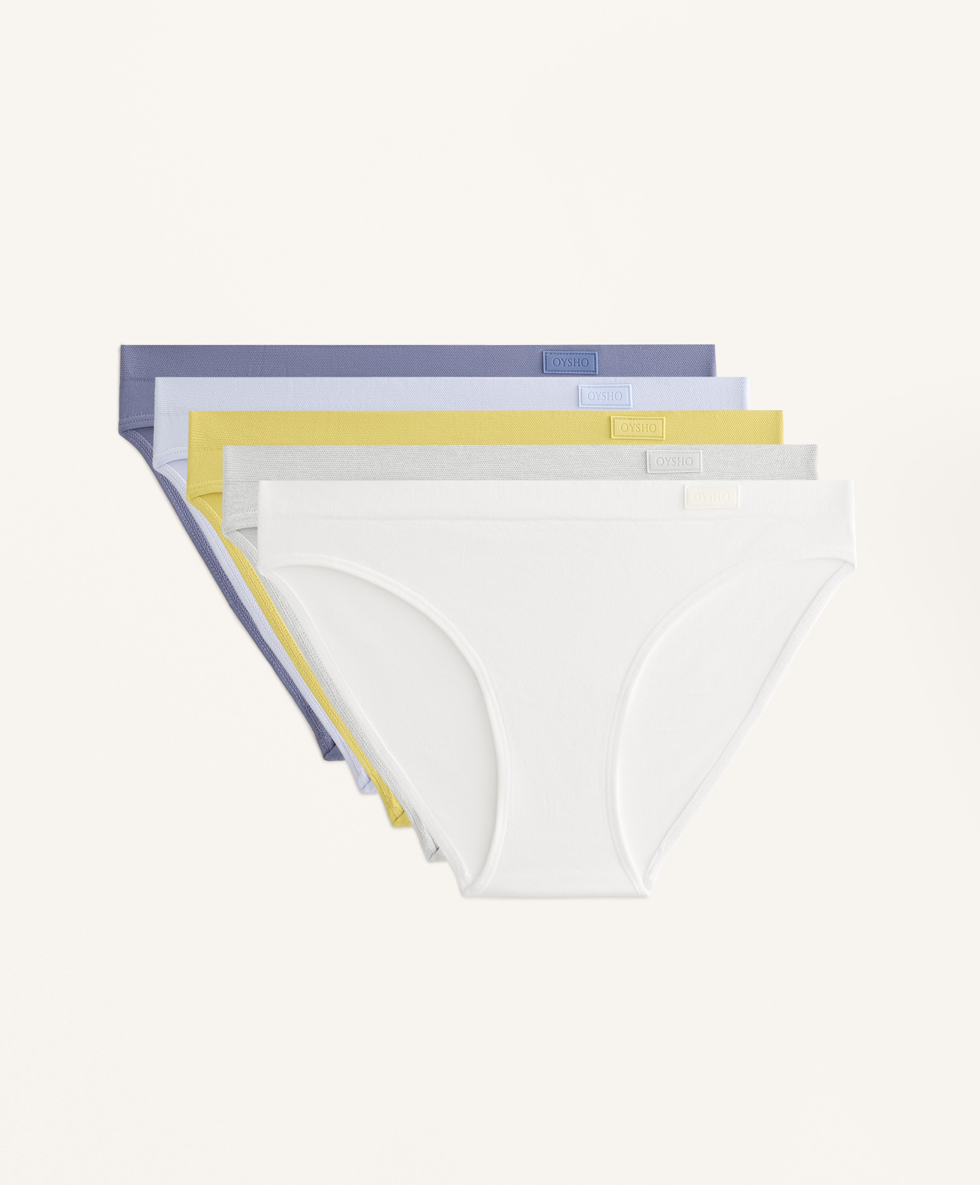5 bragas clásicas seamless soft touch