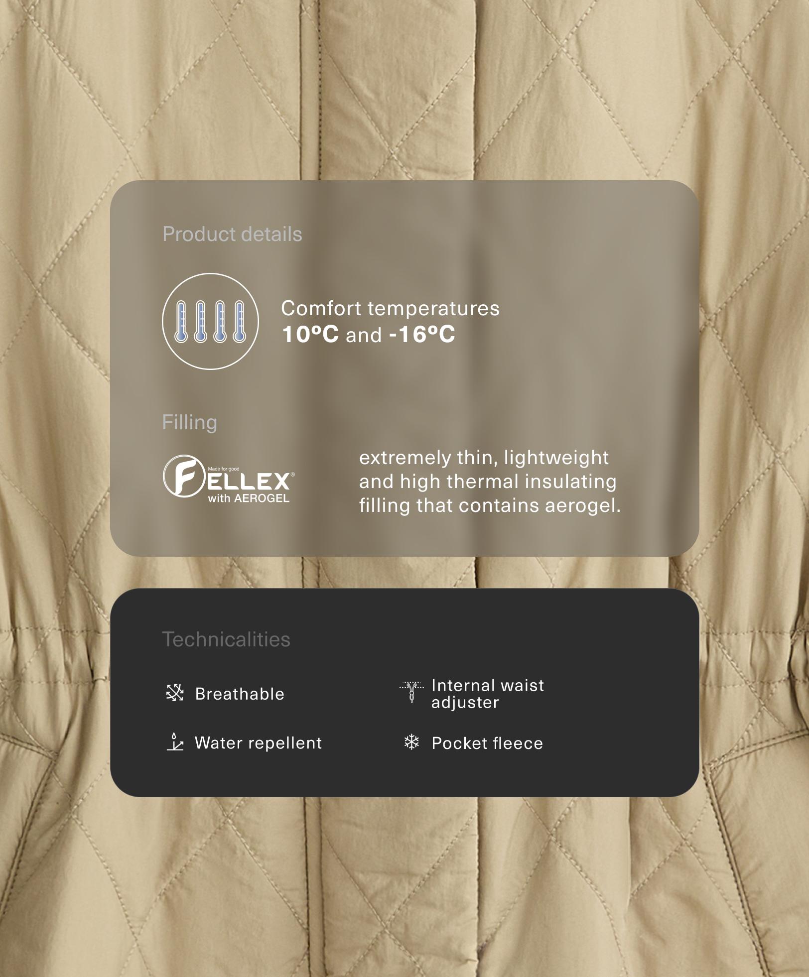 FELLEX® AEROGEL padded jacket FELLEX® AEROGEL padded jacket