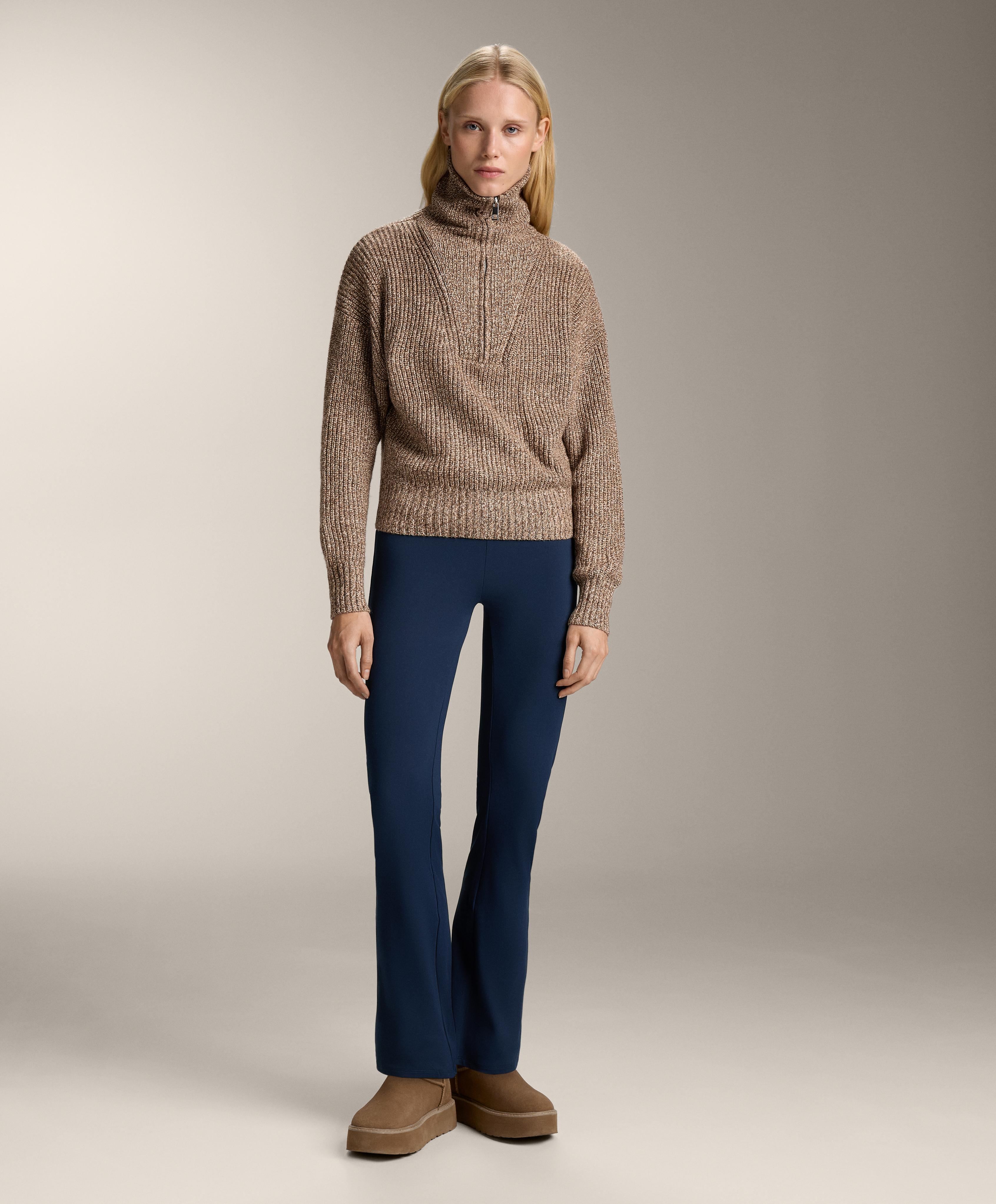 Twisted knit structure jumper - Sale