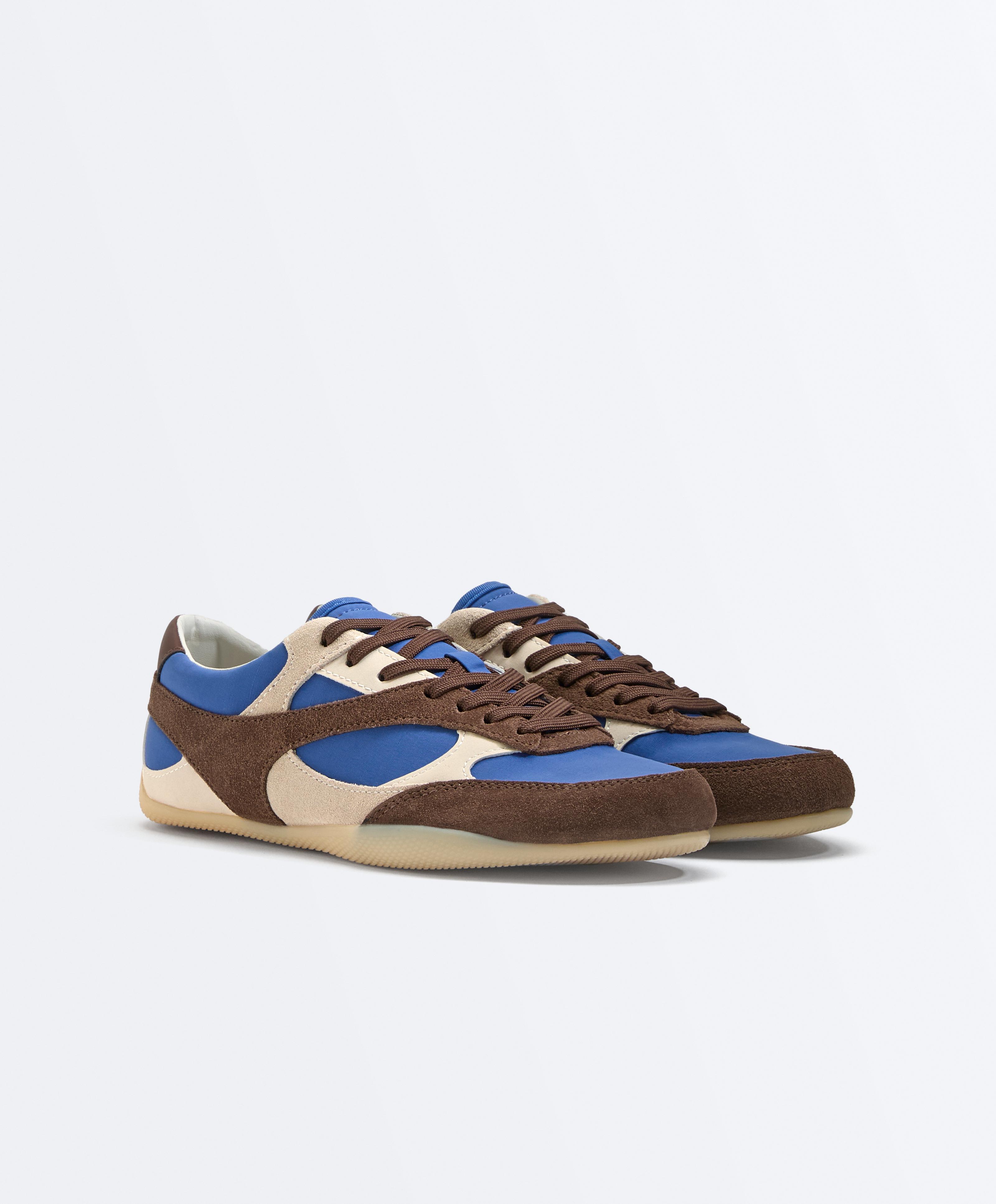 Retro-style trainers — BLUE