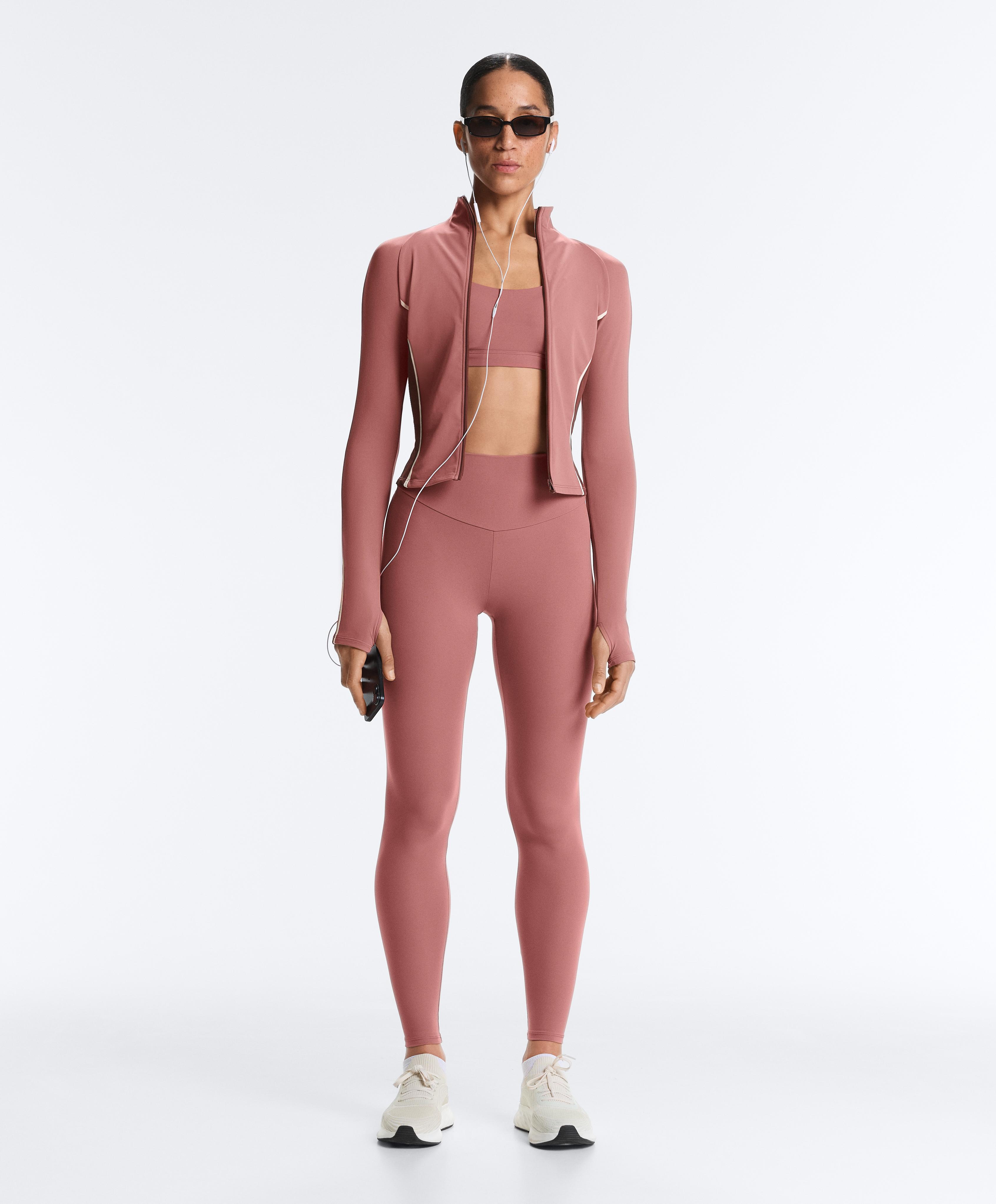 Light warm technical jacket — PALE PINK
