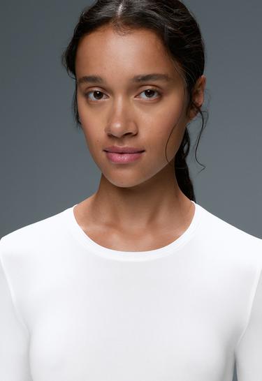 Seamless base layers T-shirt — WHITE  4