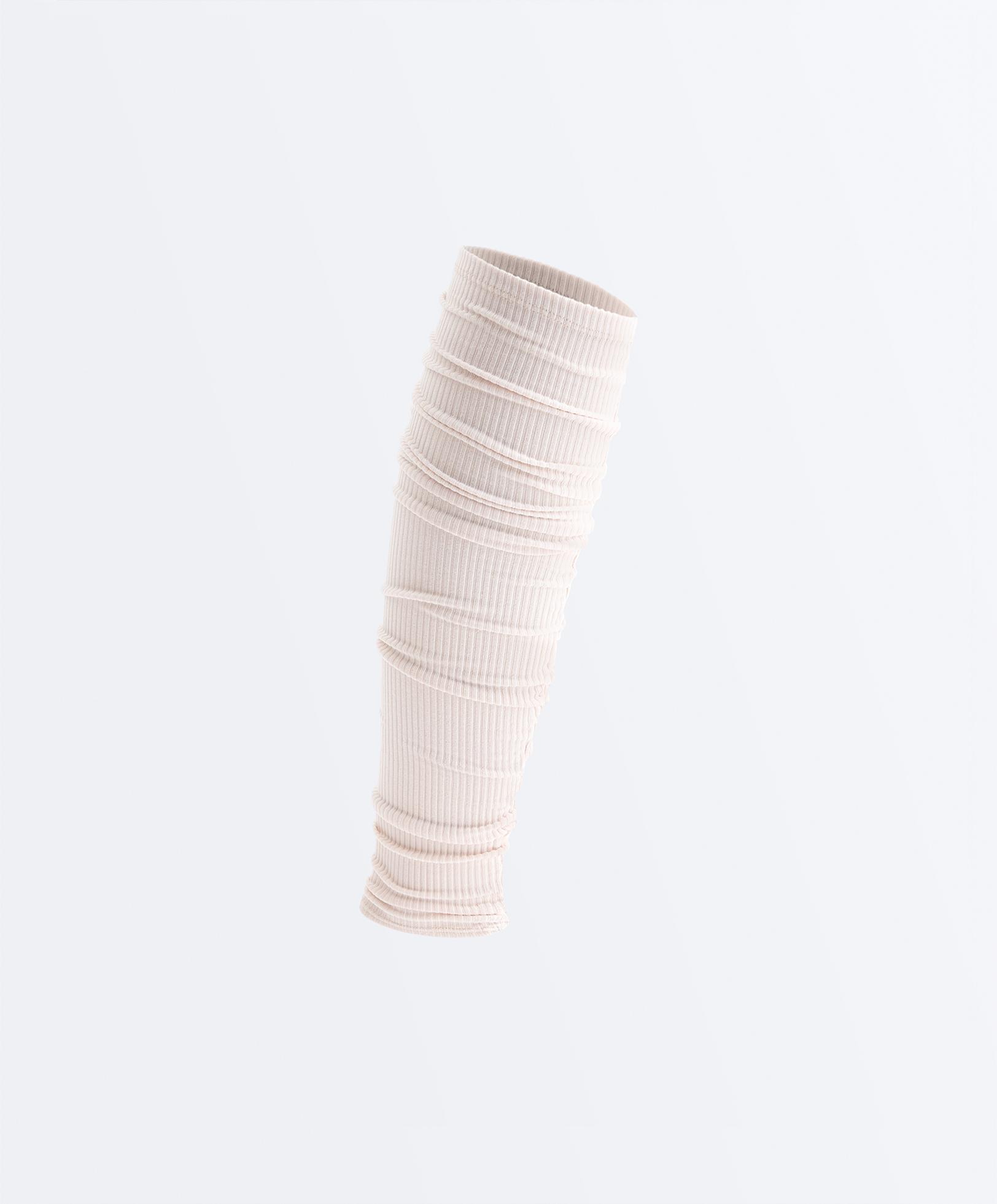 Modal blend legwarmers — ECRU