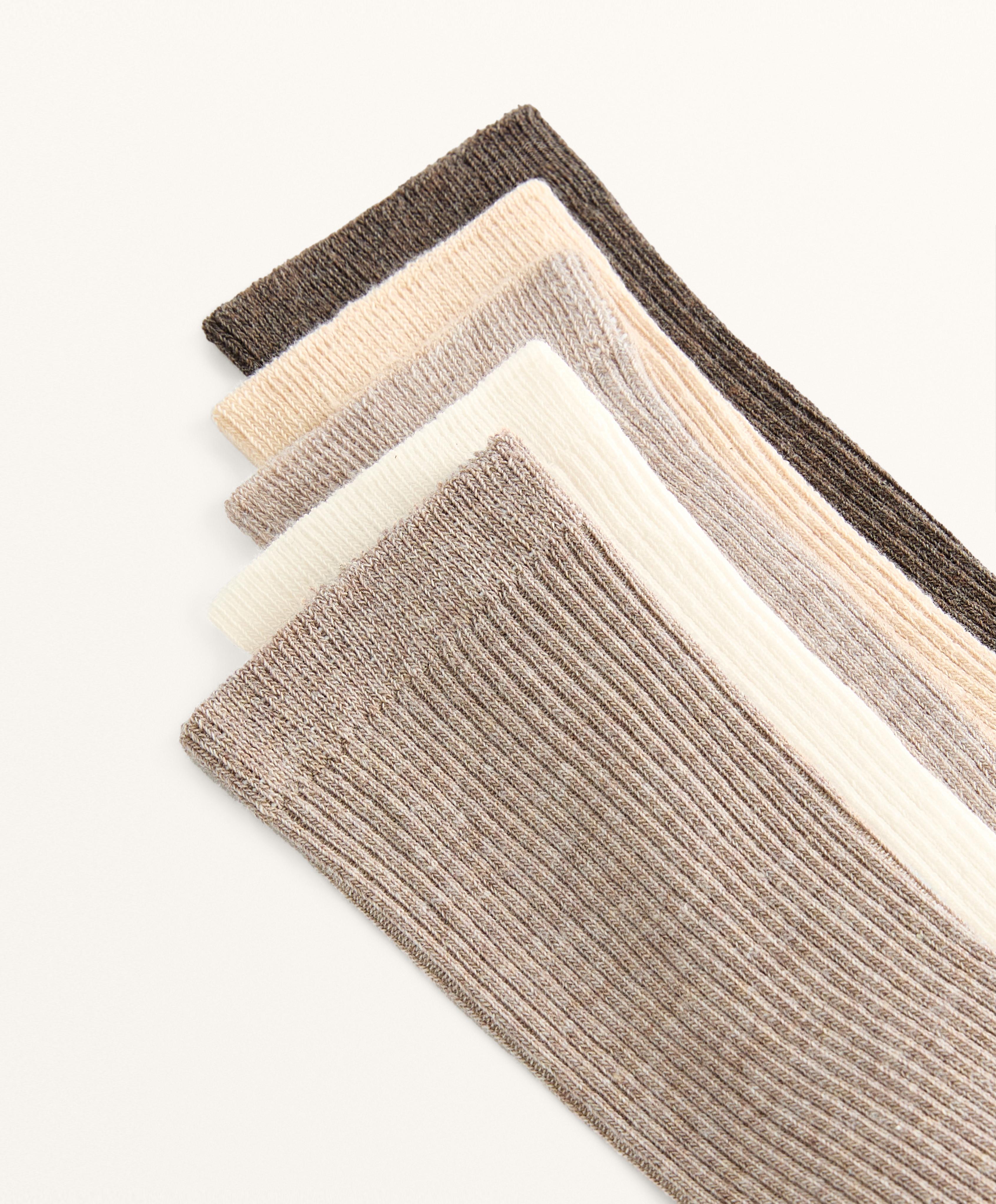 5 paia di calzini classici in cotone 5 paia di calzini classici in cotone