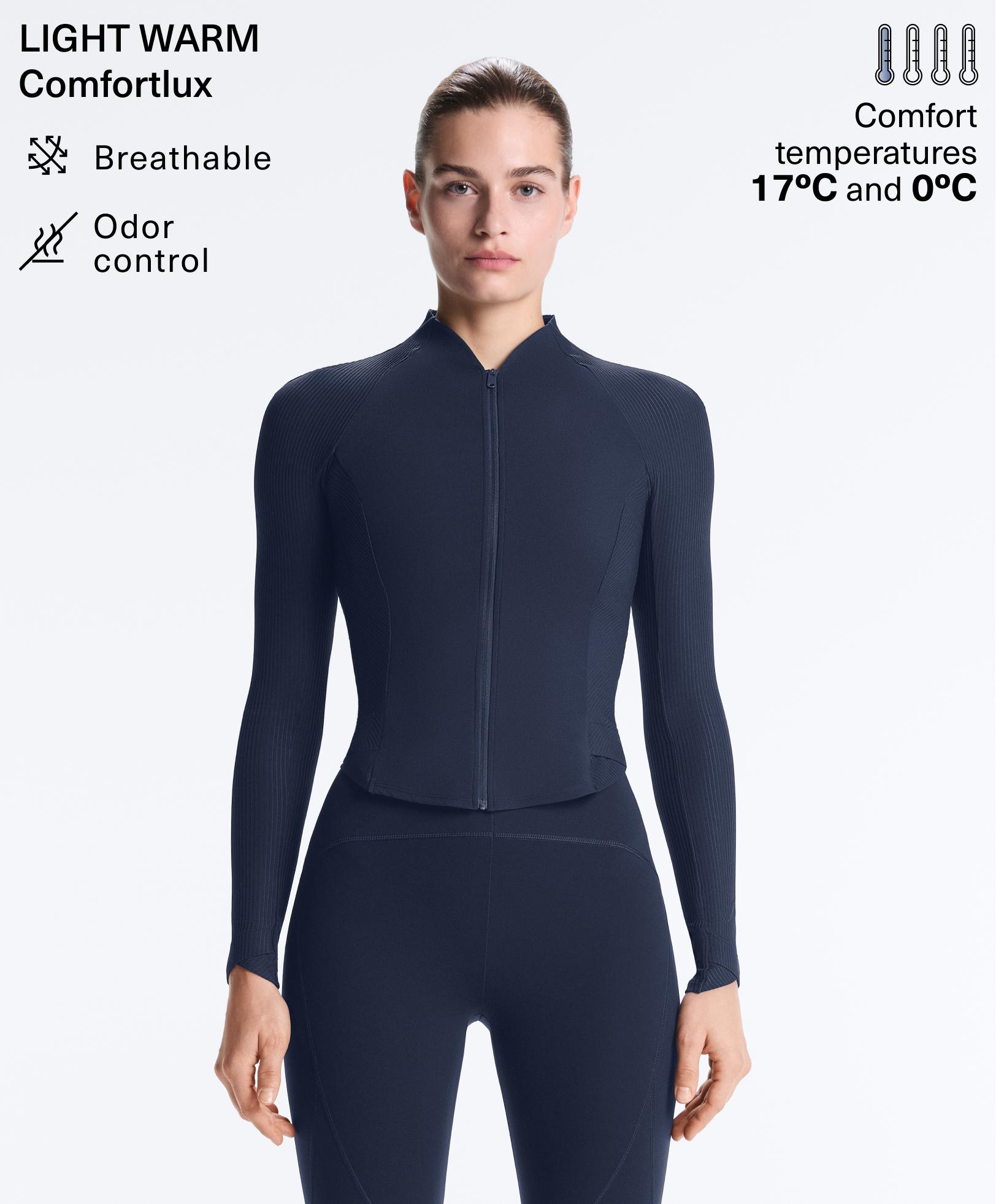 Comfortlux rib technical jacket