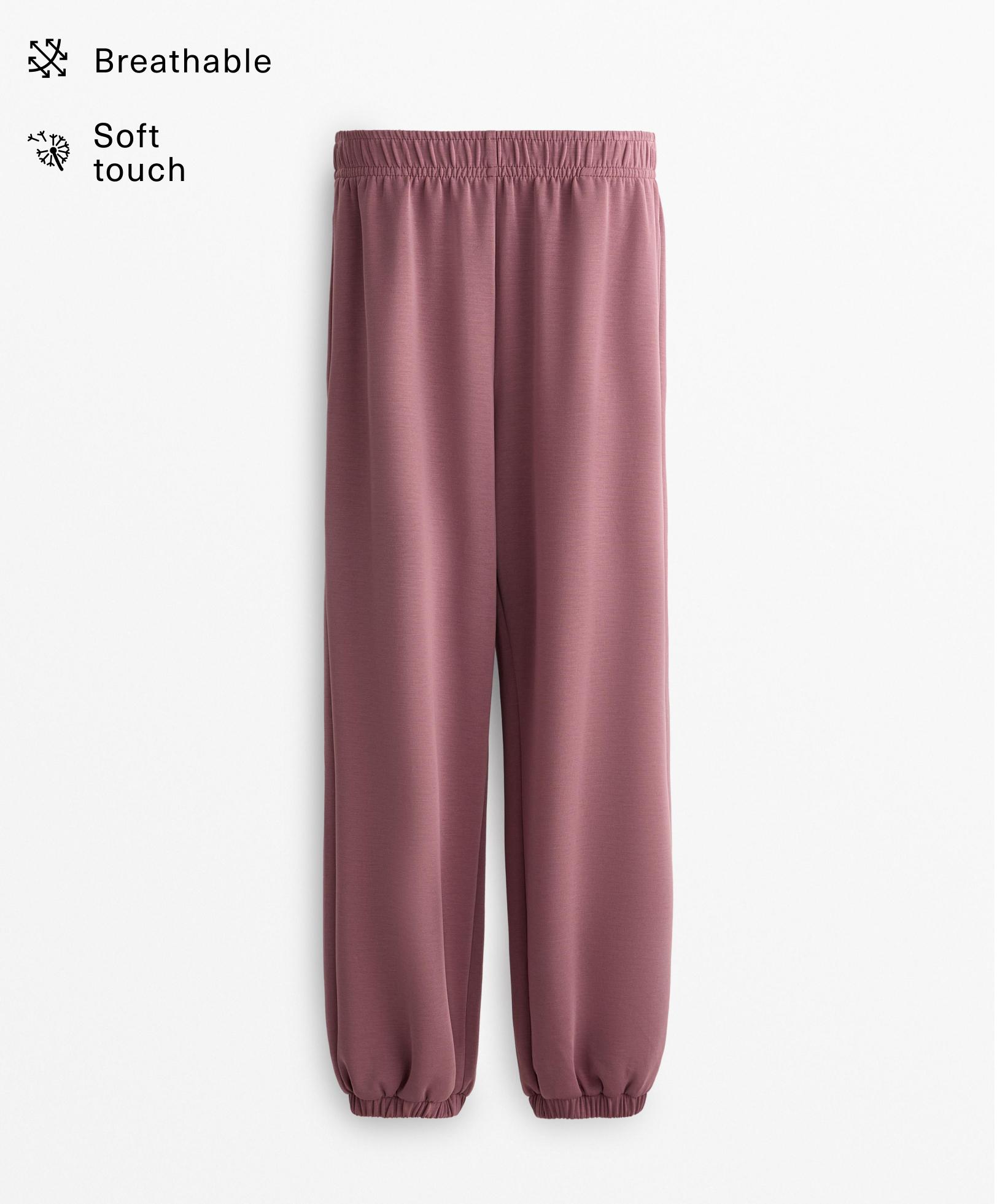 Pantalon jogger avec modal