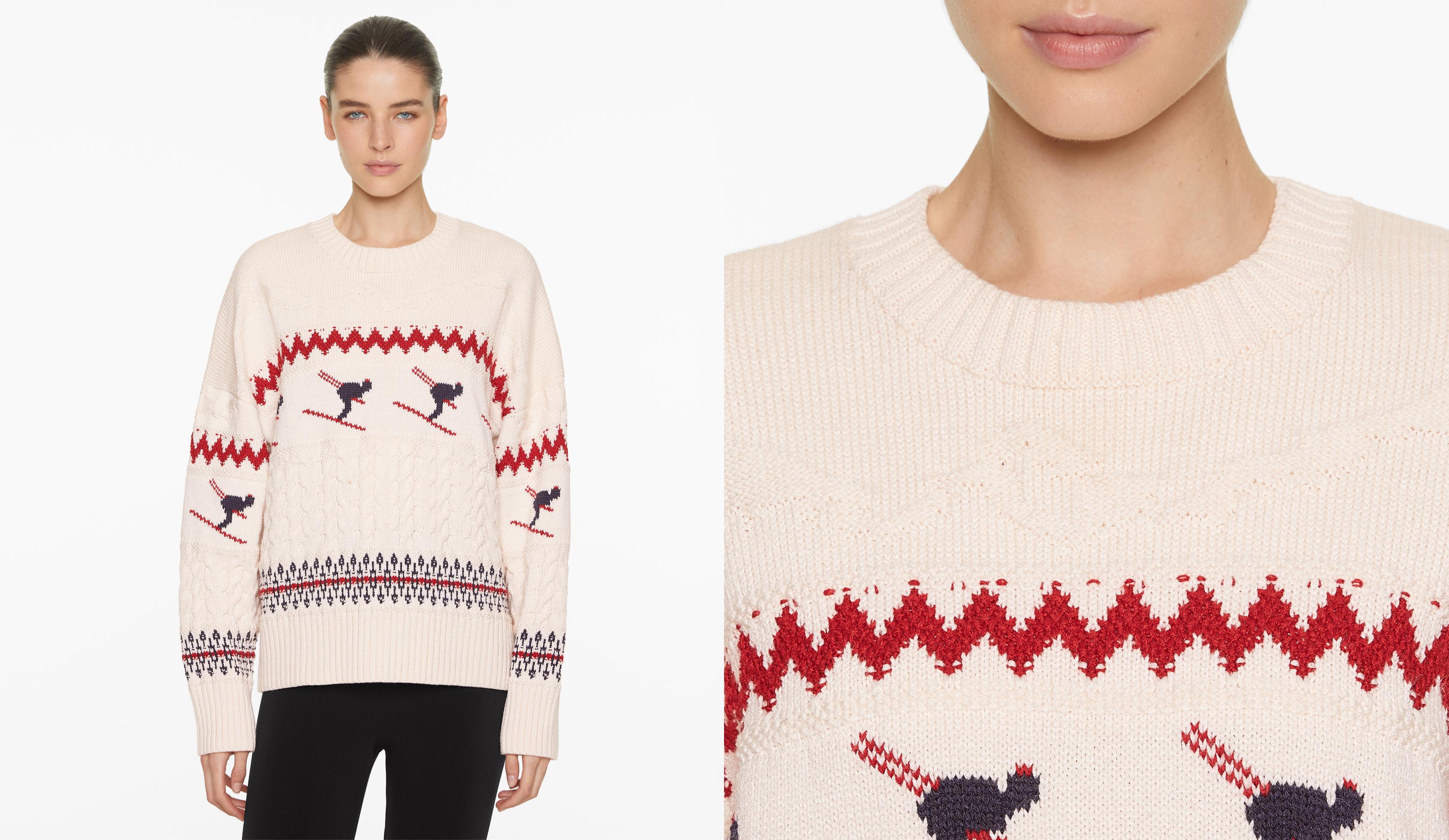 Skiers jacquard jumper - Sale