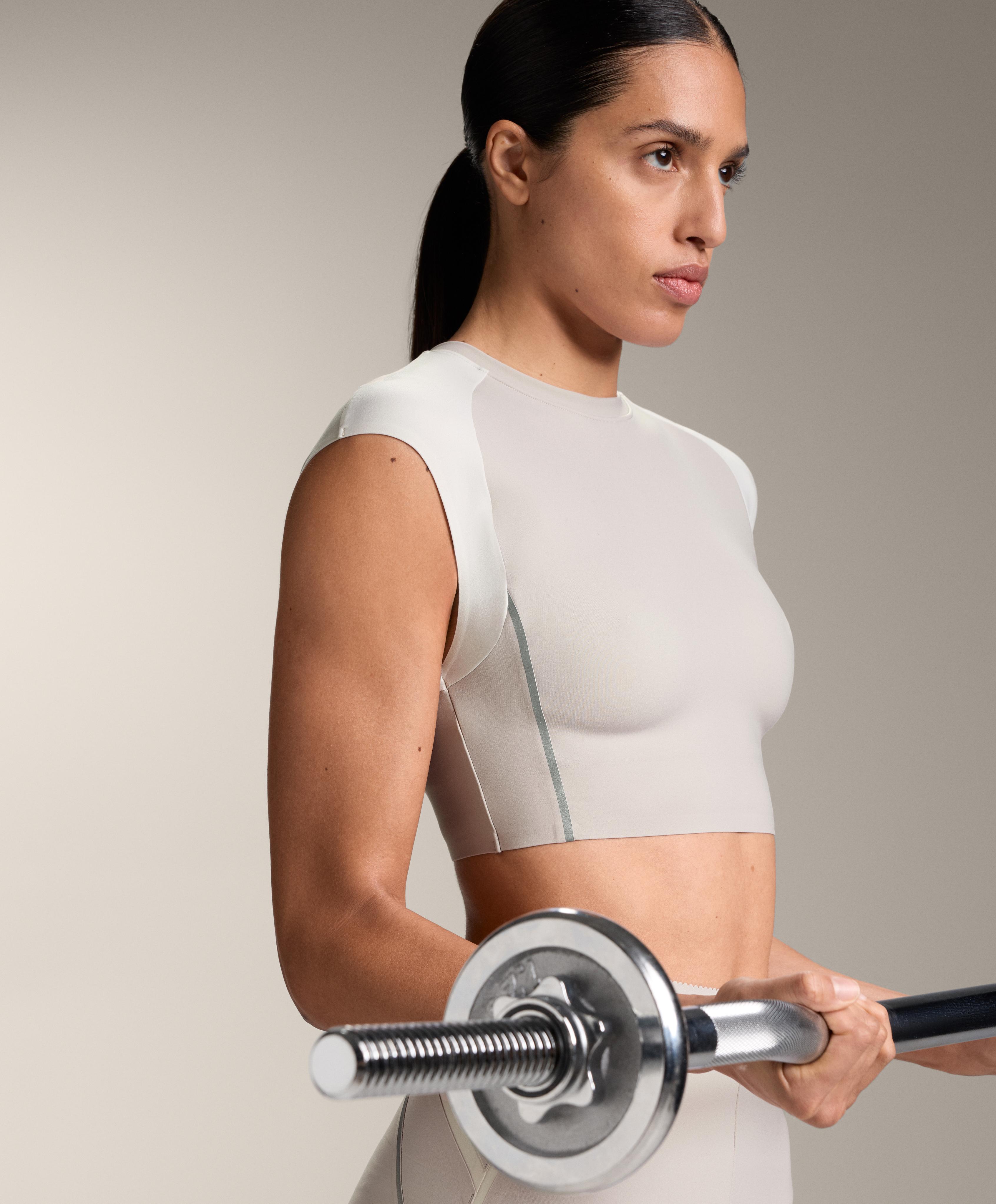 Reflective Compressive tank top