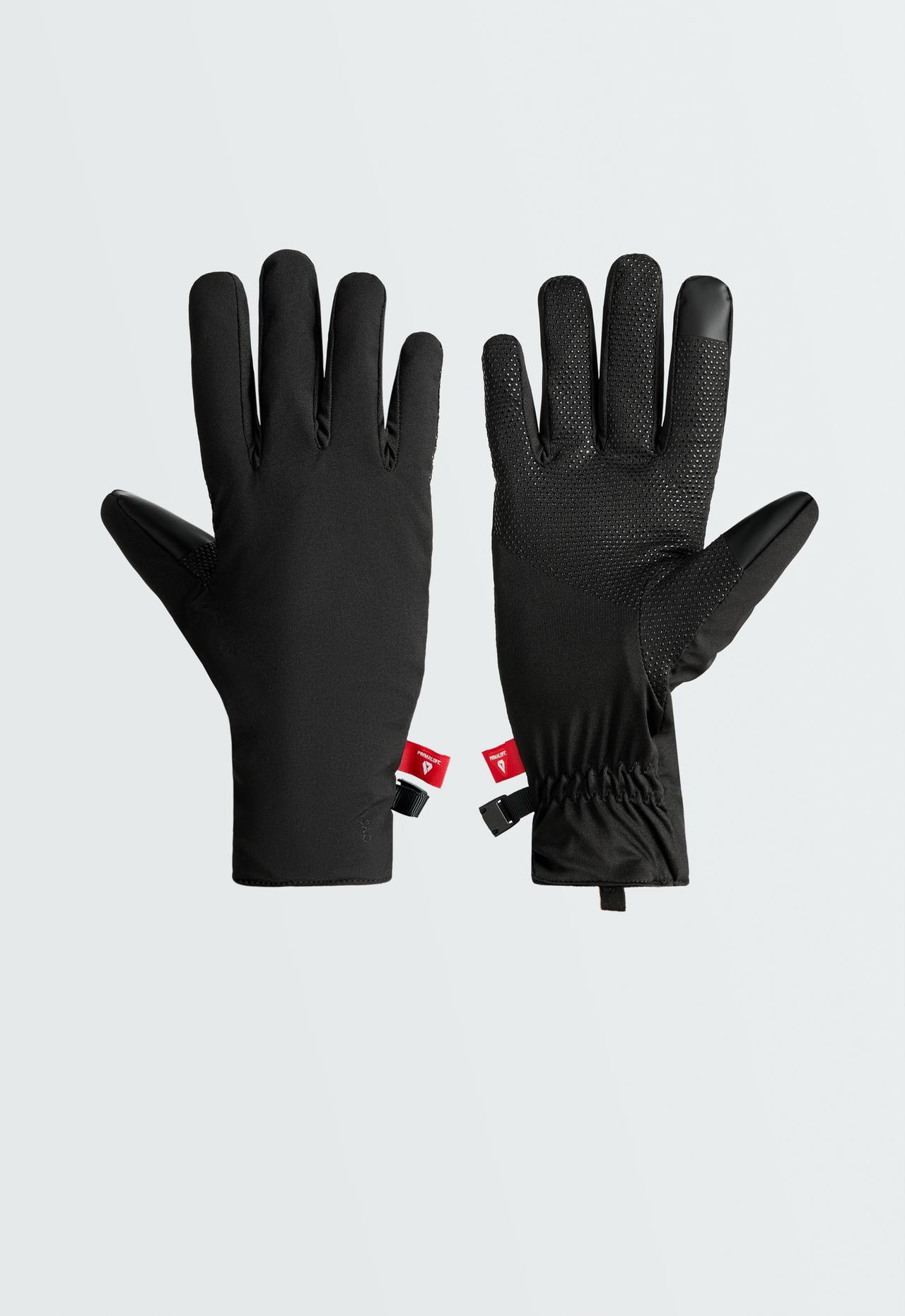 Primaloft® padded gloves — BLACK