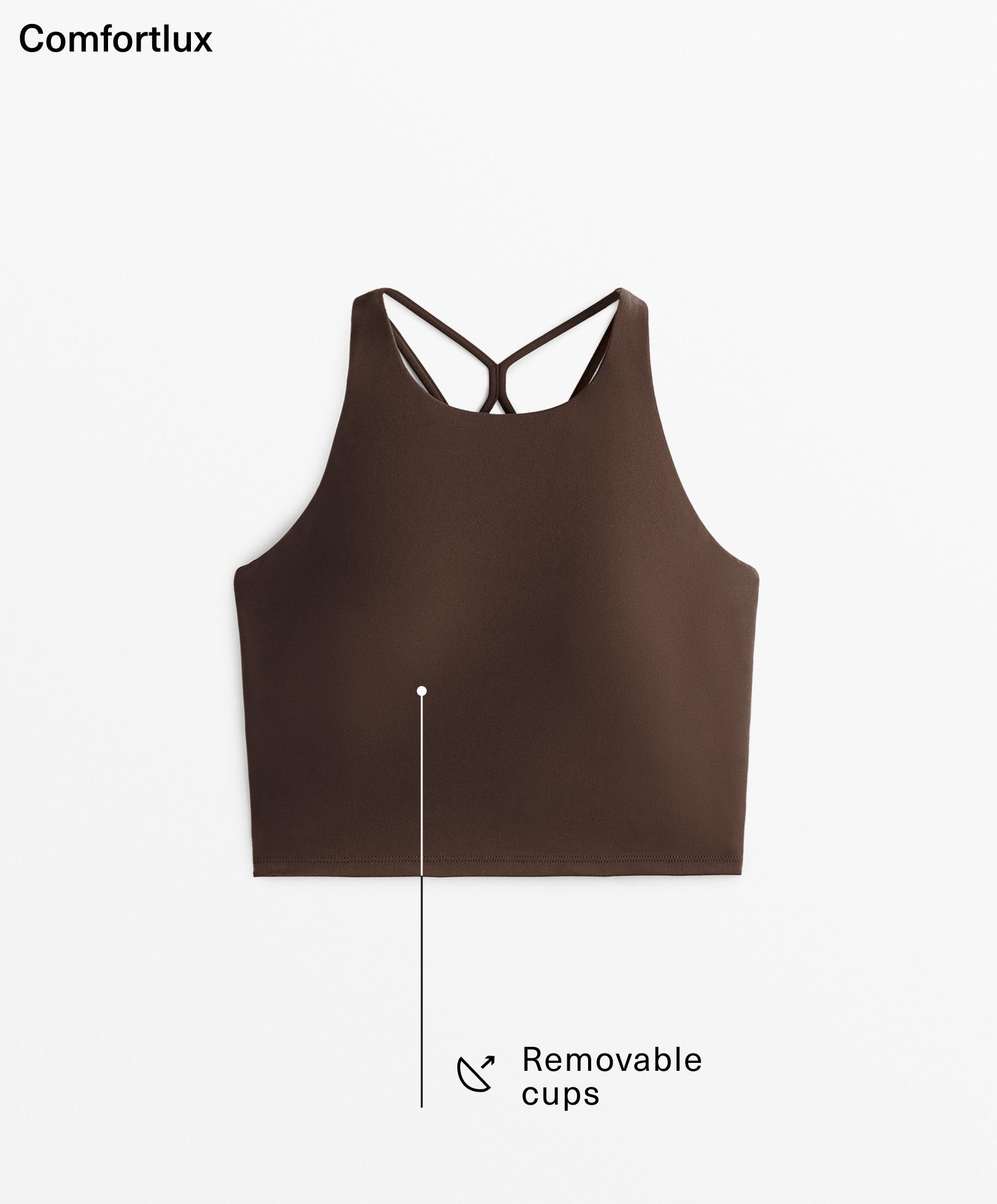 Tank top comfortlux tiras copas