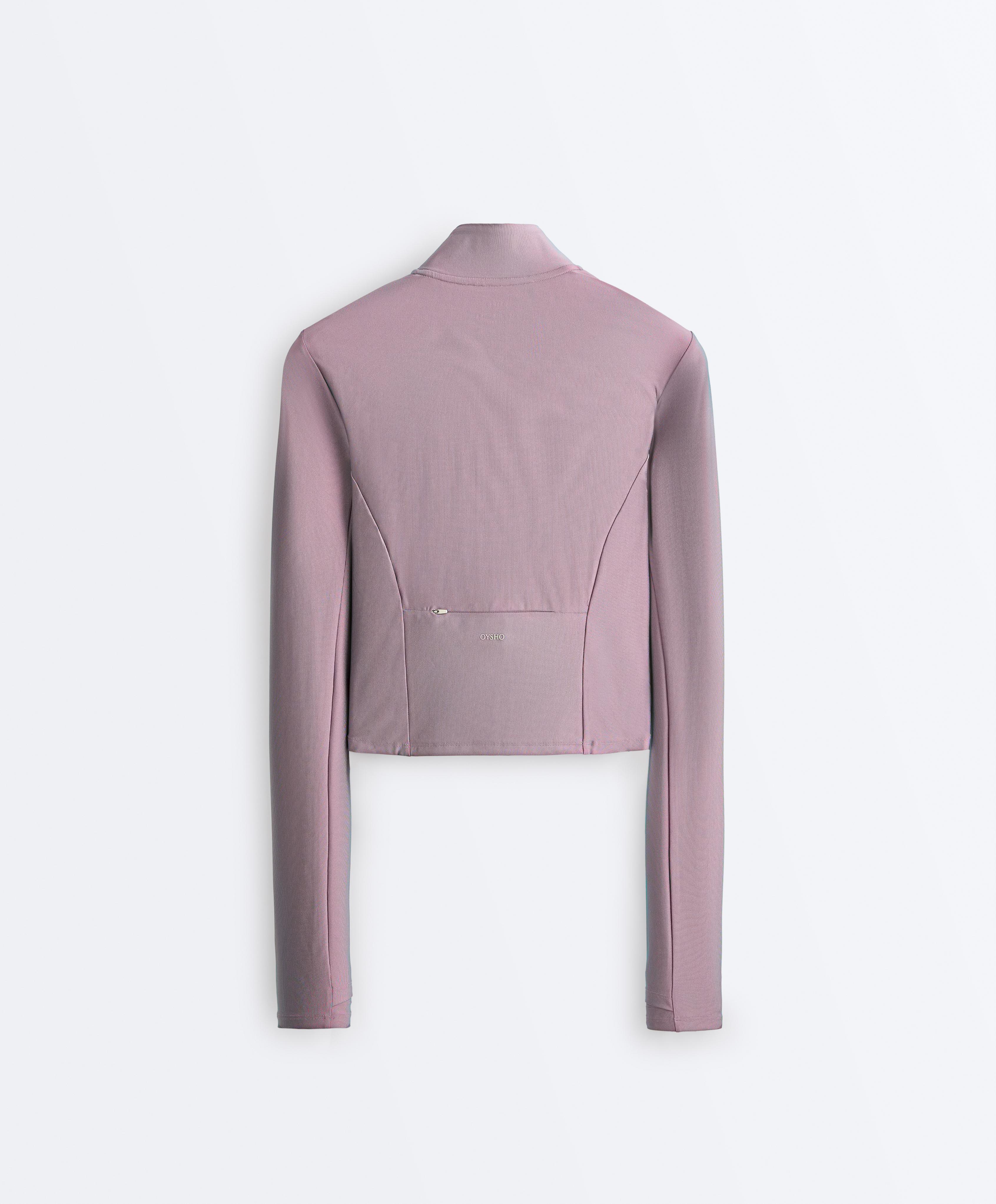 Iridescent technical jacket — WASHED PURPLE