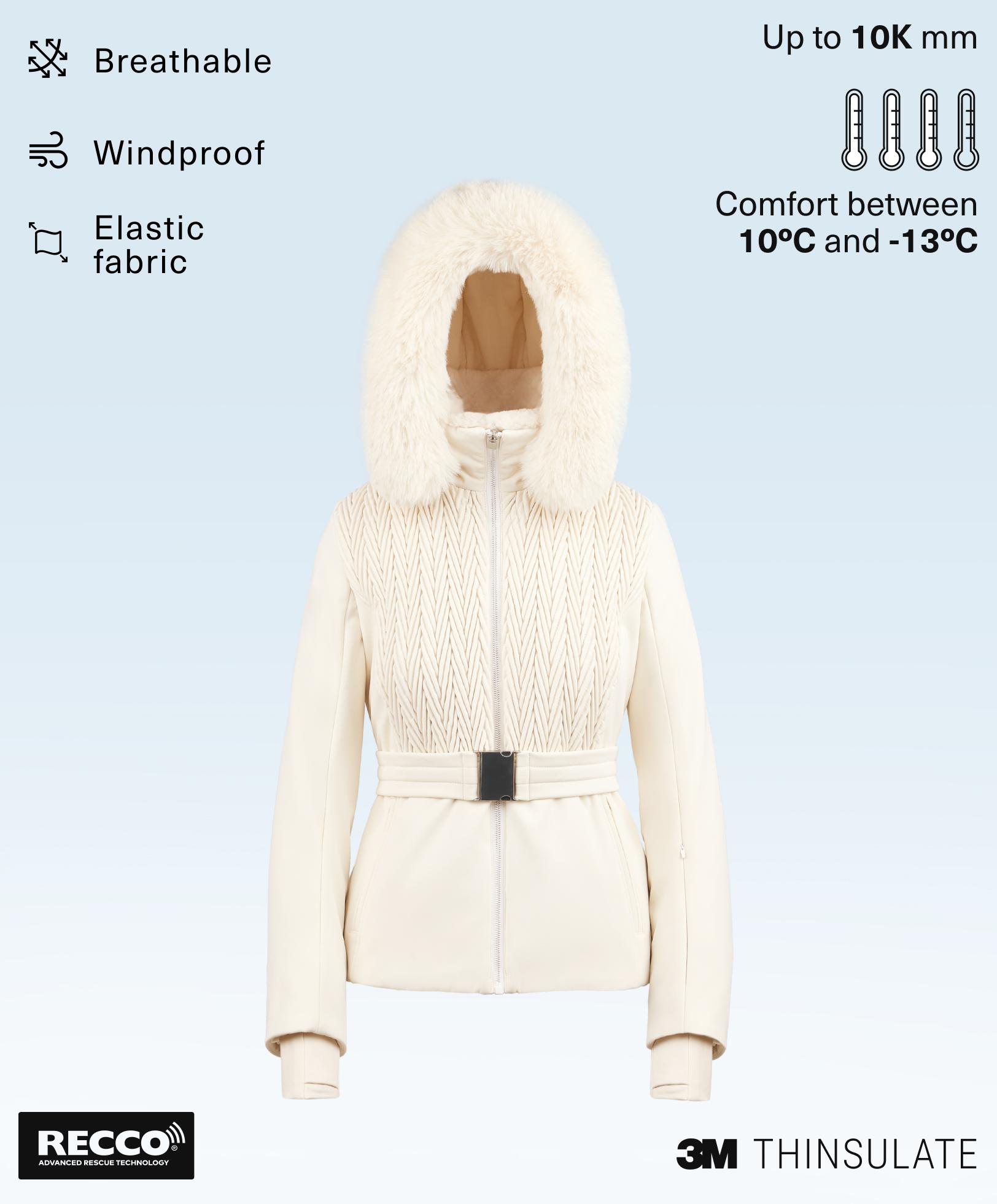 Giacca impermeabile super aderente 3M THINSULATE™ SKI