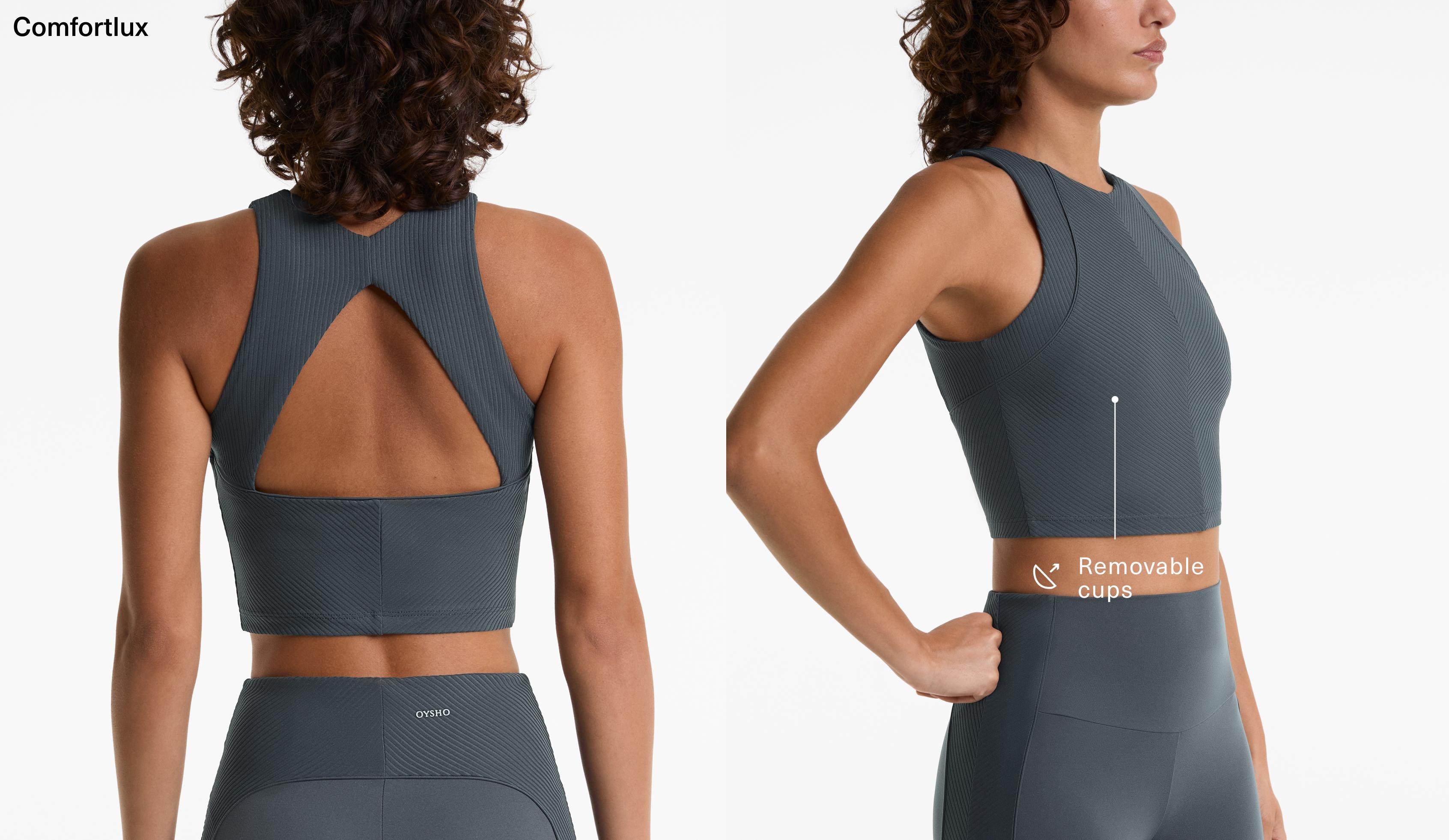Comfortlux rib tank top