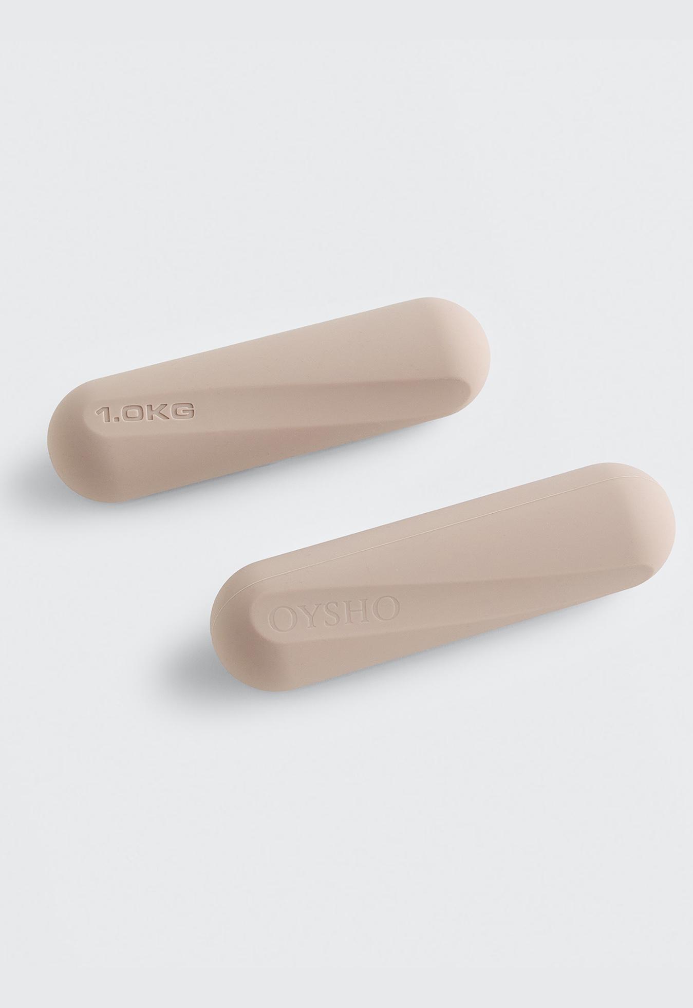2 x 1kg bar weights — MID-MINK