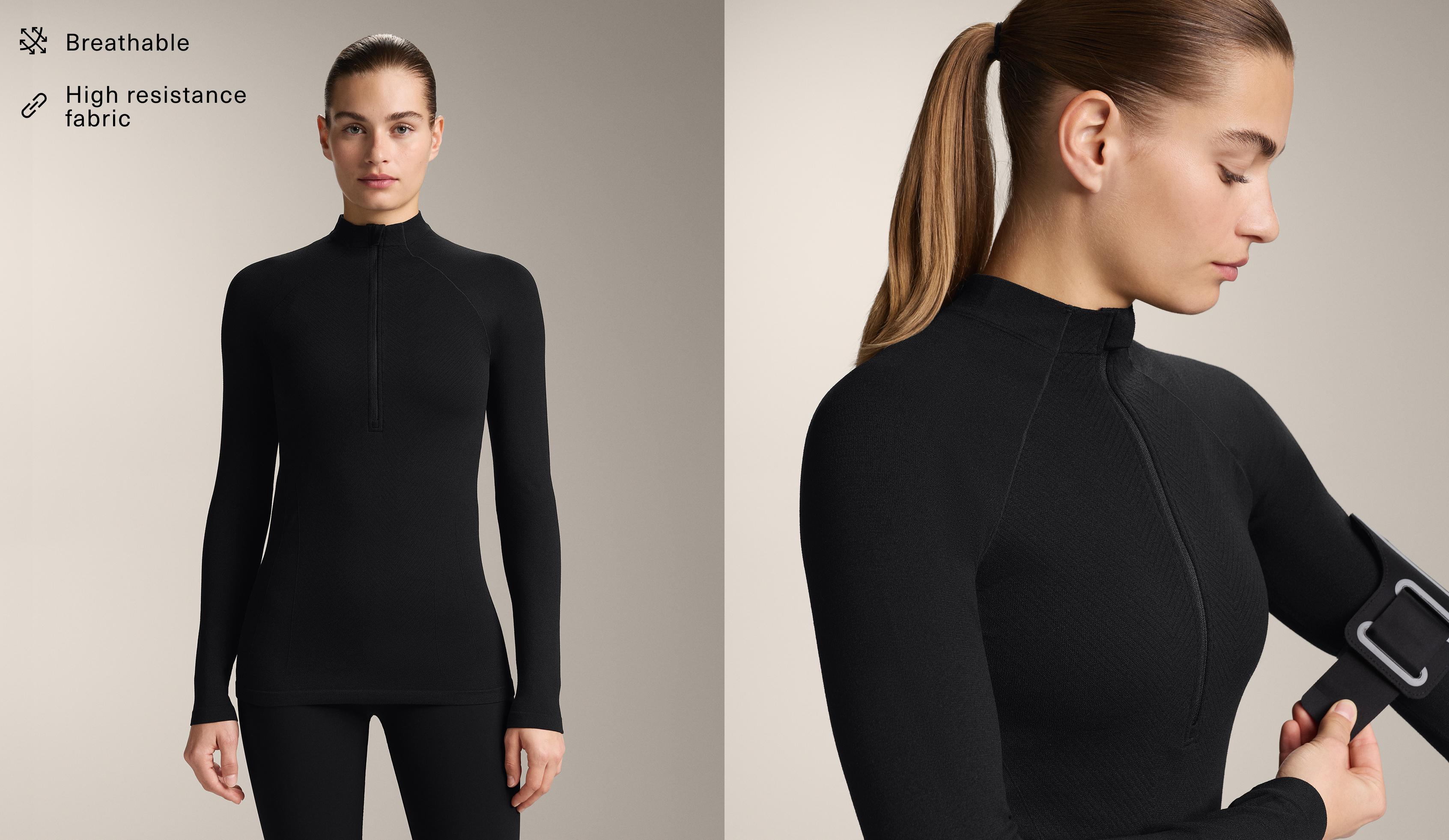 Seamless technical T-shirt
