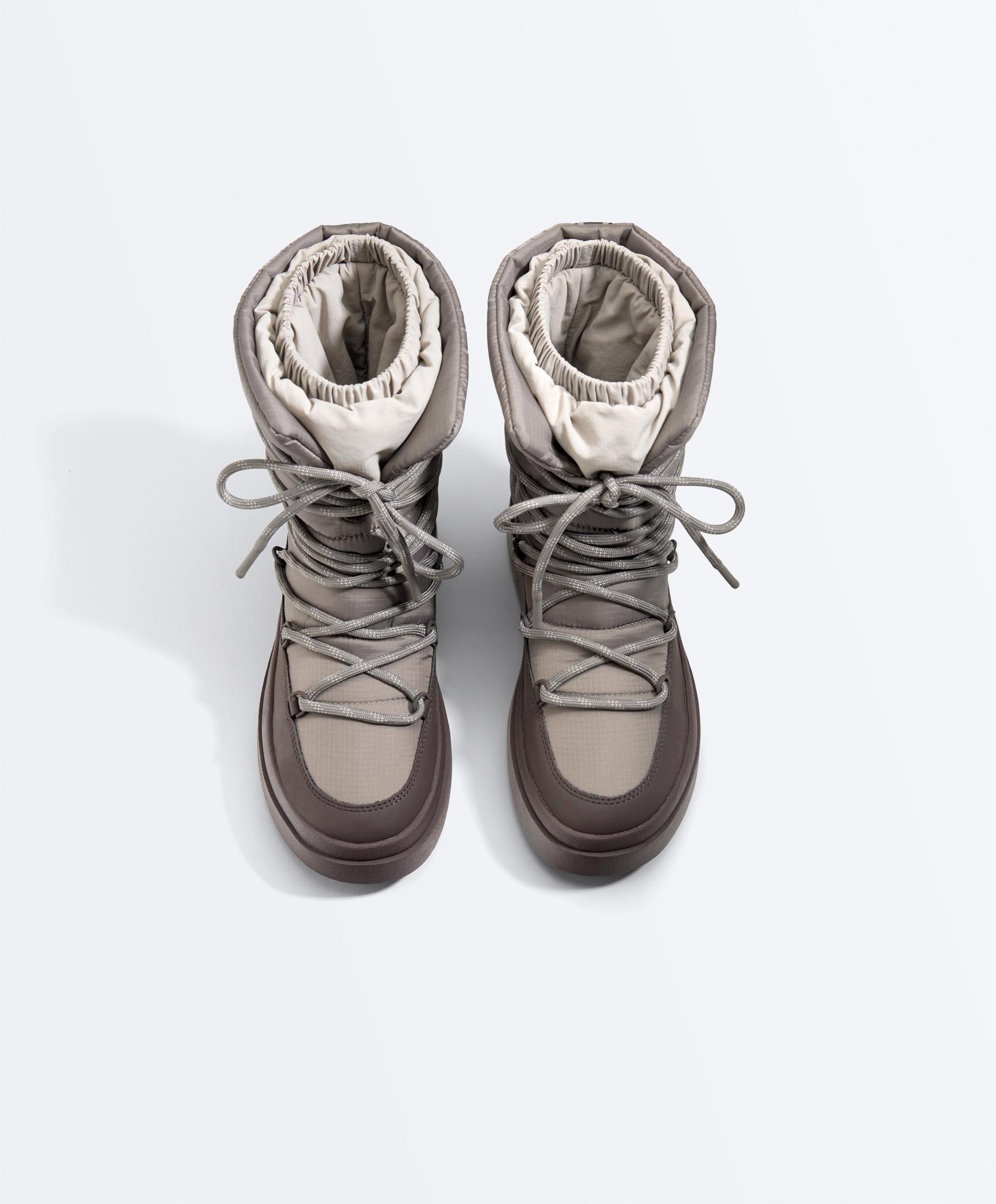 Combined lace-up boot — MOLE