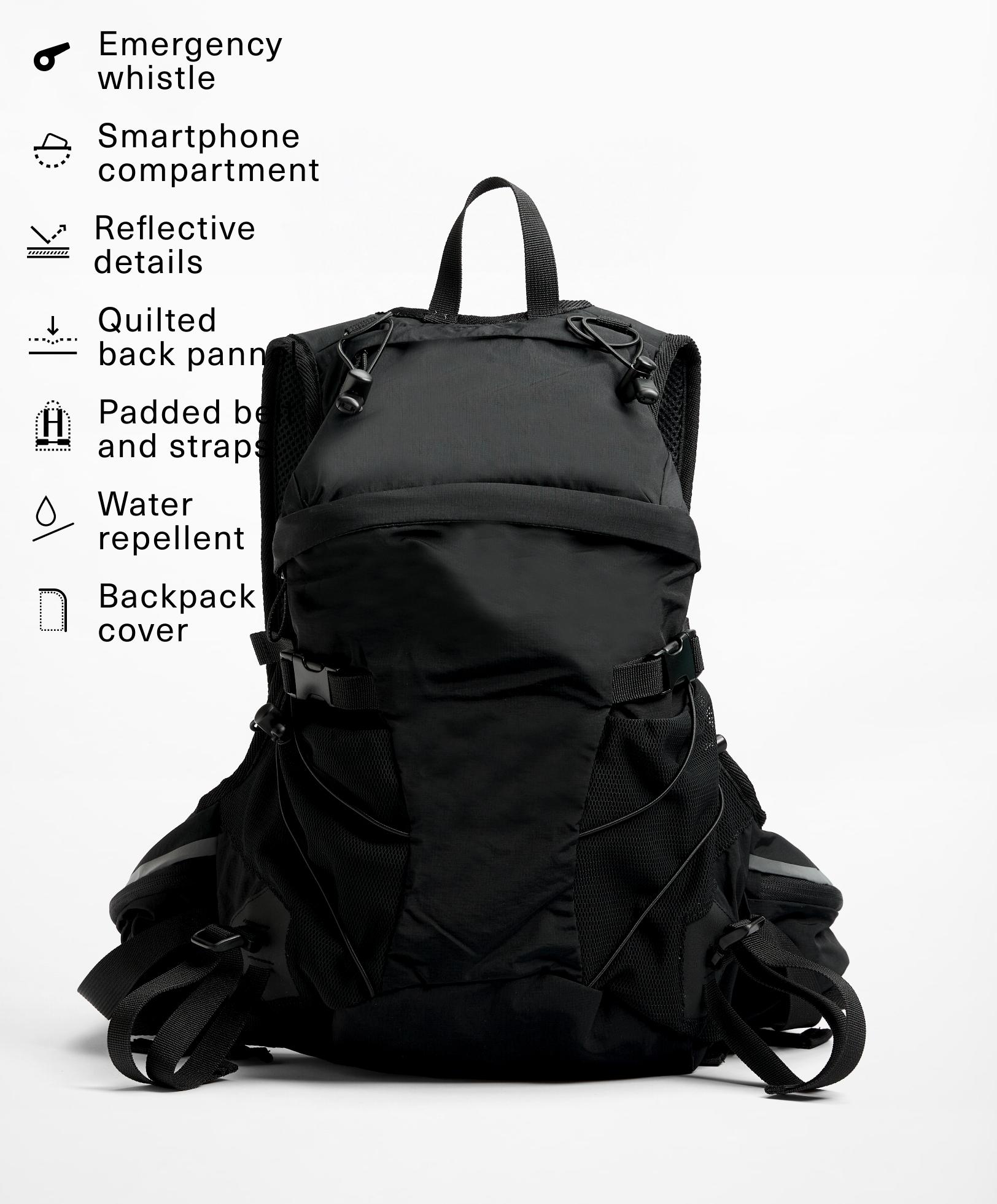 Water repellent 12.3L Ski backpack