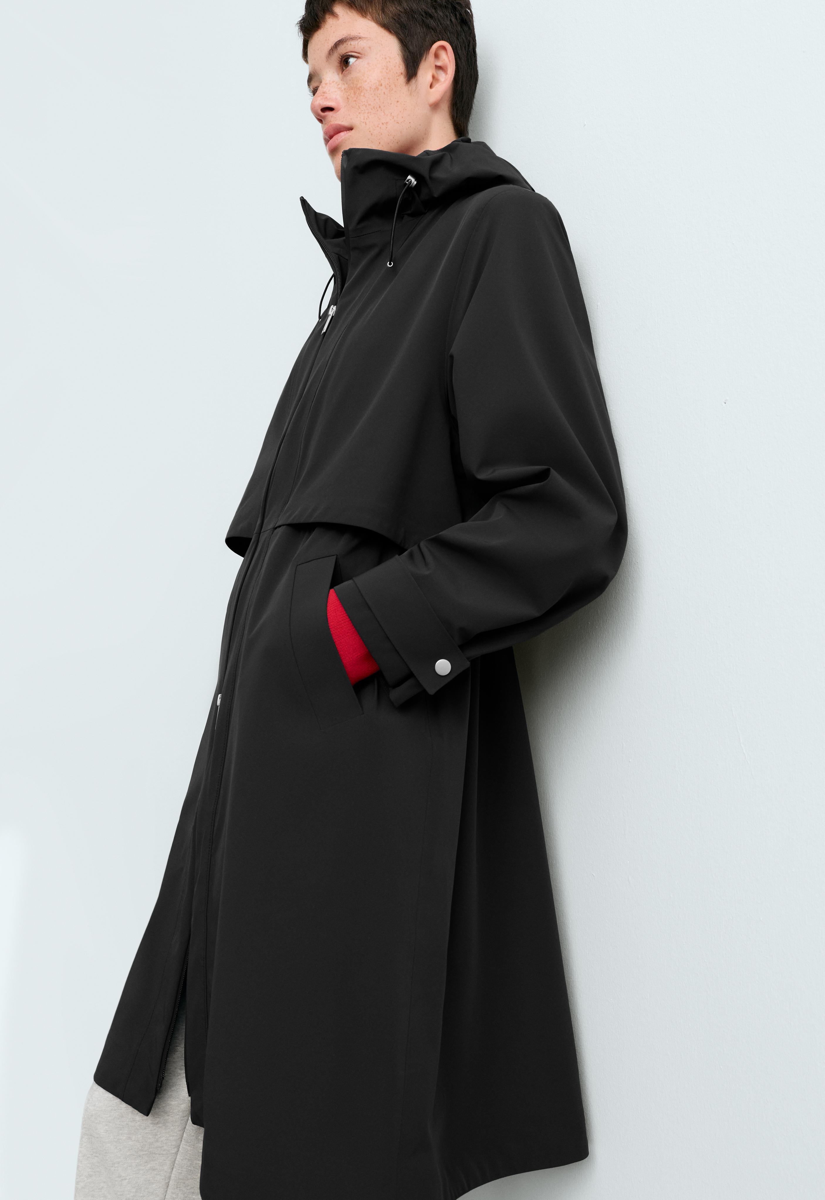Veste longue extra légère imperméable 10 k Veste longue extra légère imperméable 10 k