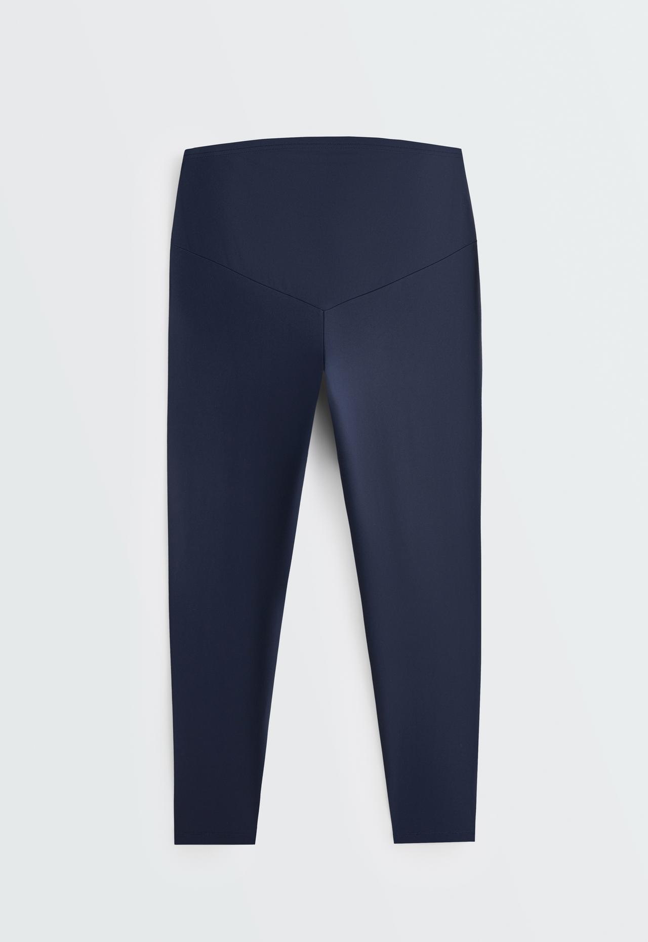 Comfortlux maternity leggings — NAVY BLUE