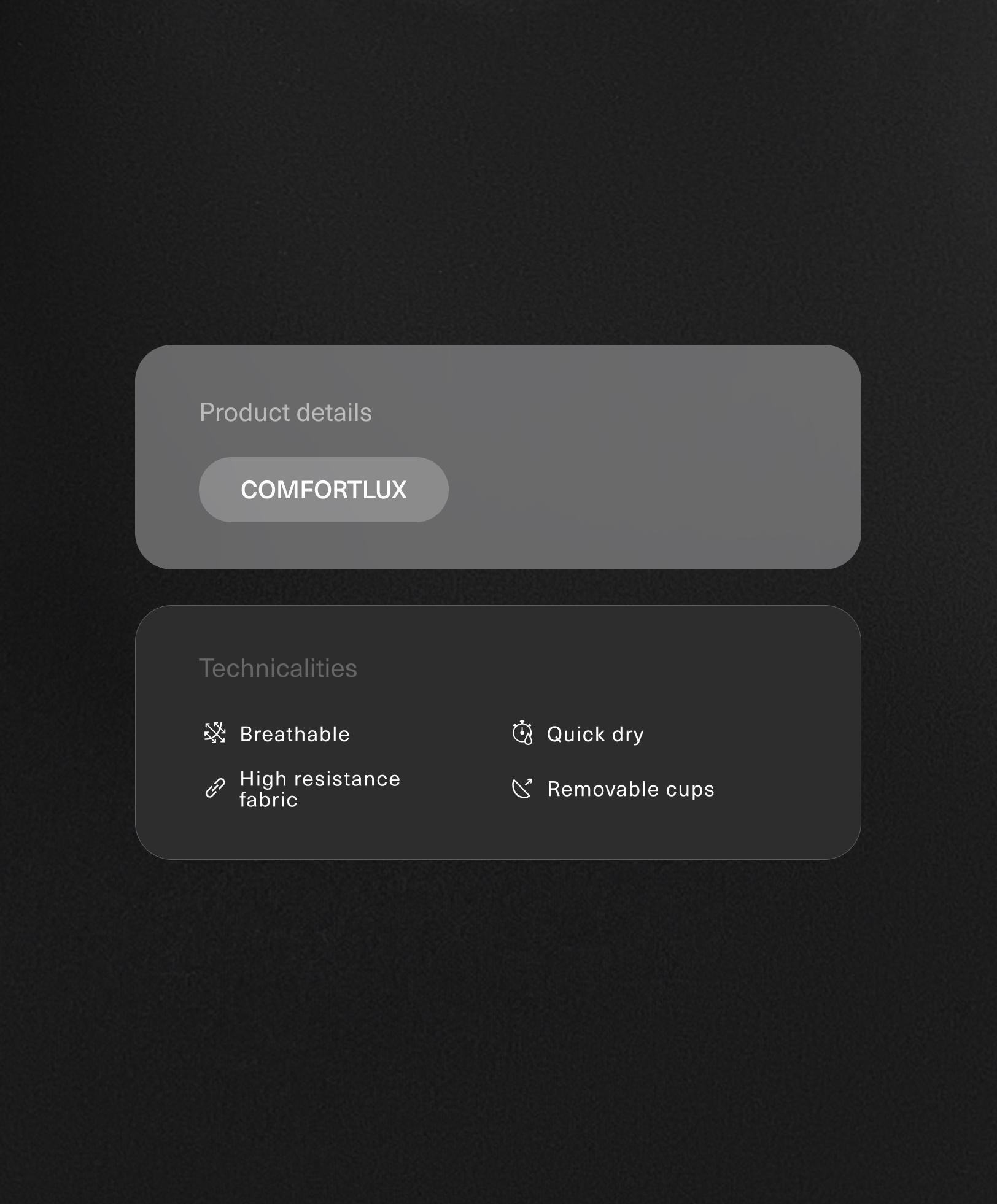 Comfortlux strap tank top Comfortlux strap tank top