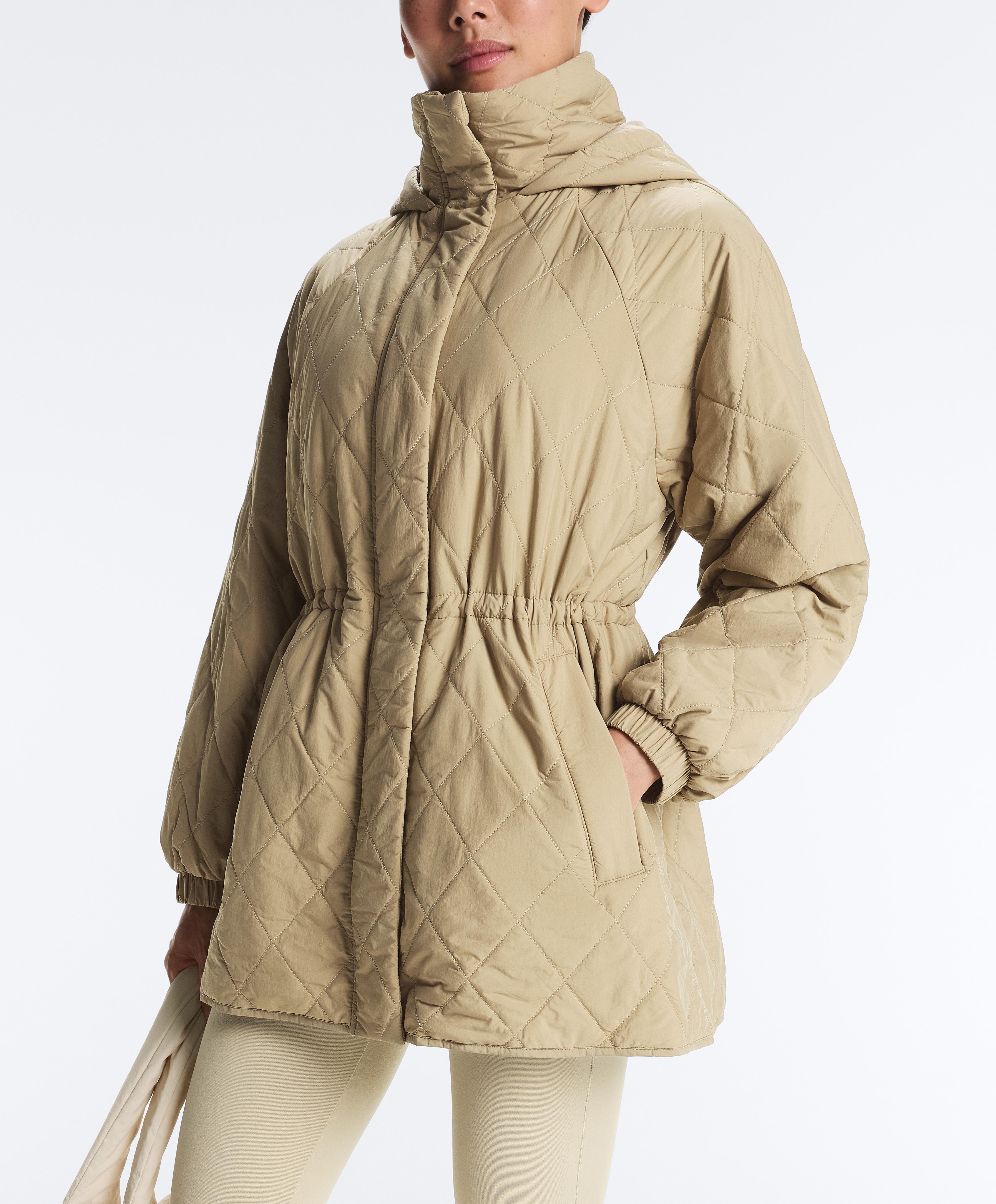 FELLEX® AEROGEL padded jacket — GREEN BEIGE