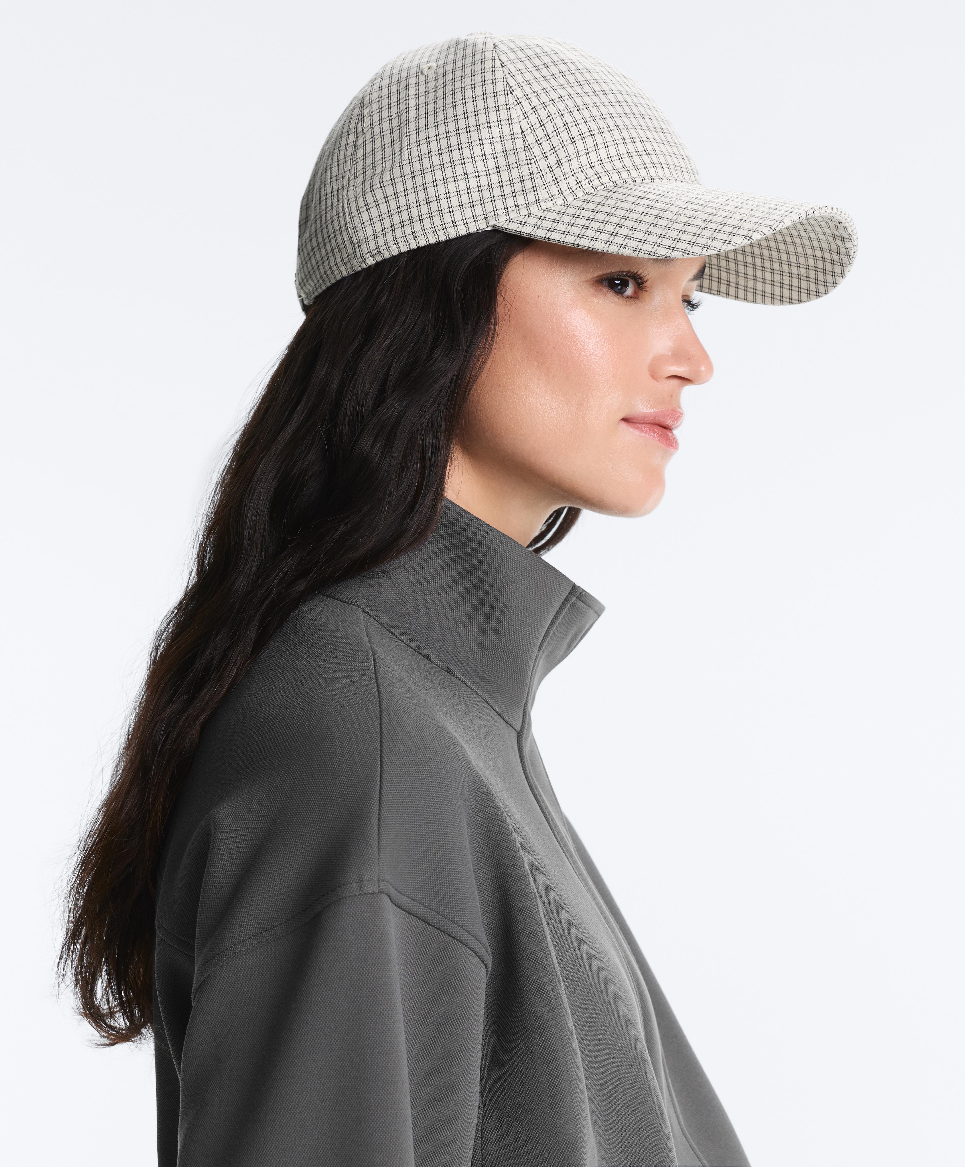 Check print cap — ECRU