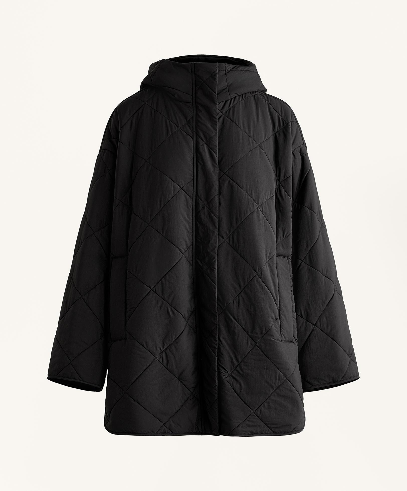 Water-repellent FELLEX® AEROGEL padded jacket — BLACK