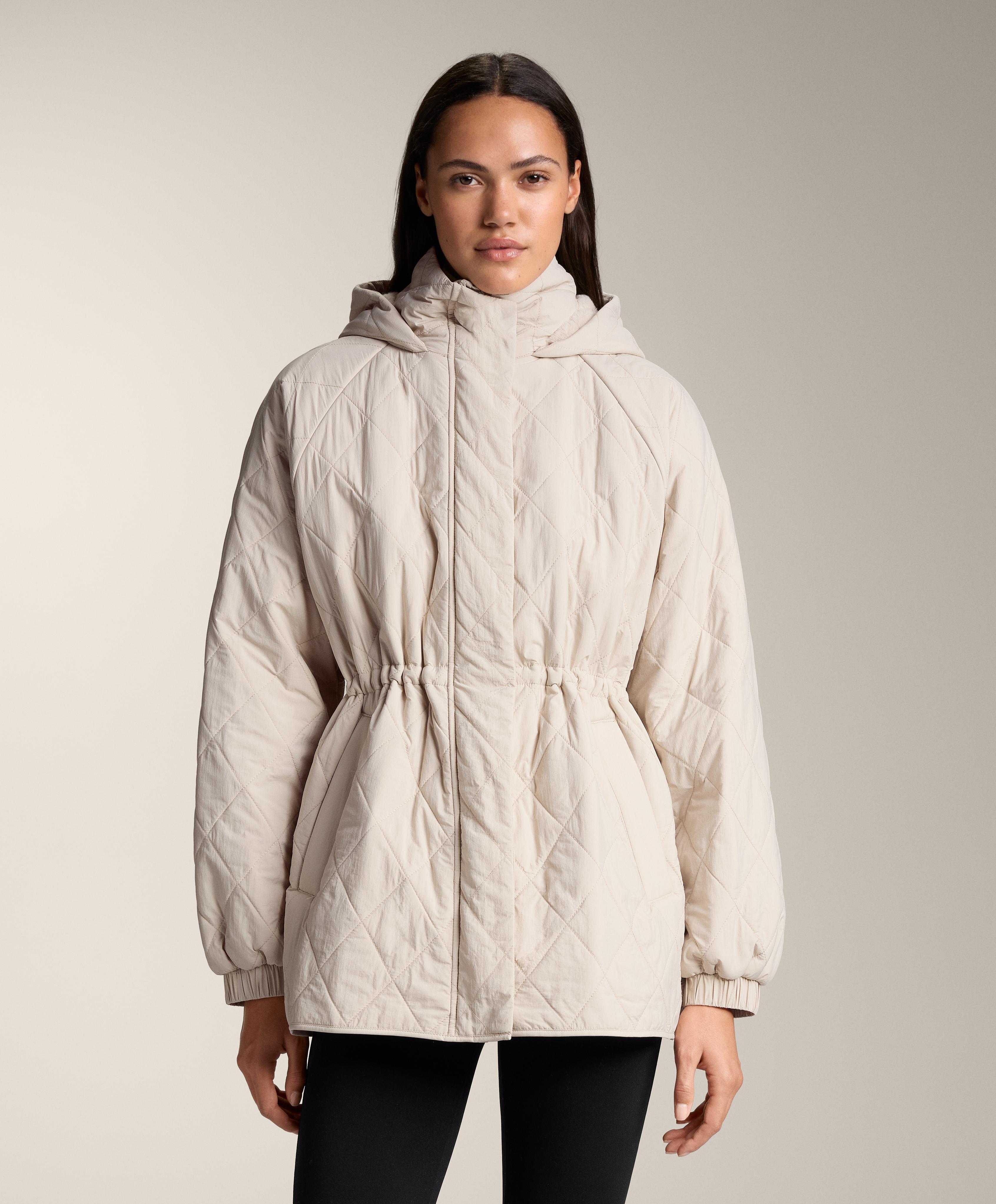 FELLEX® AEROGEL long padded jacket — PALE MINK