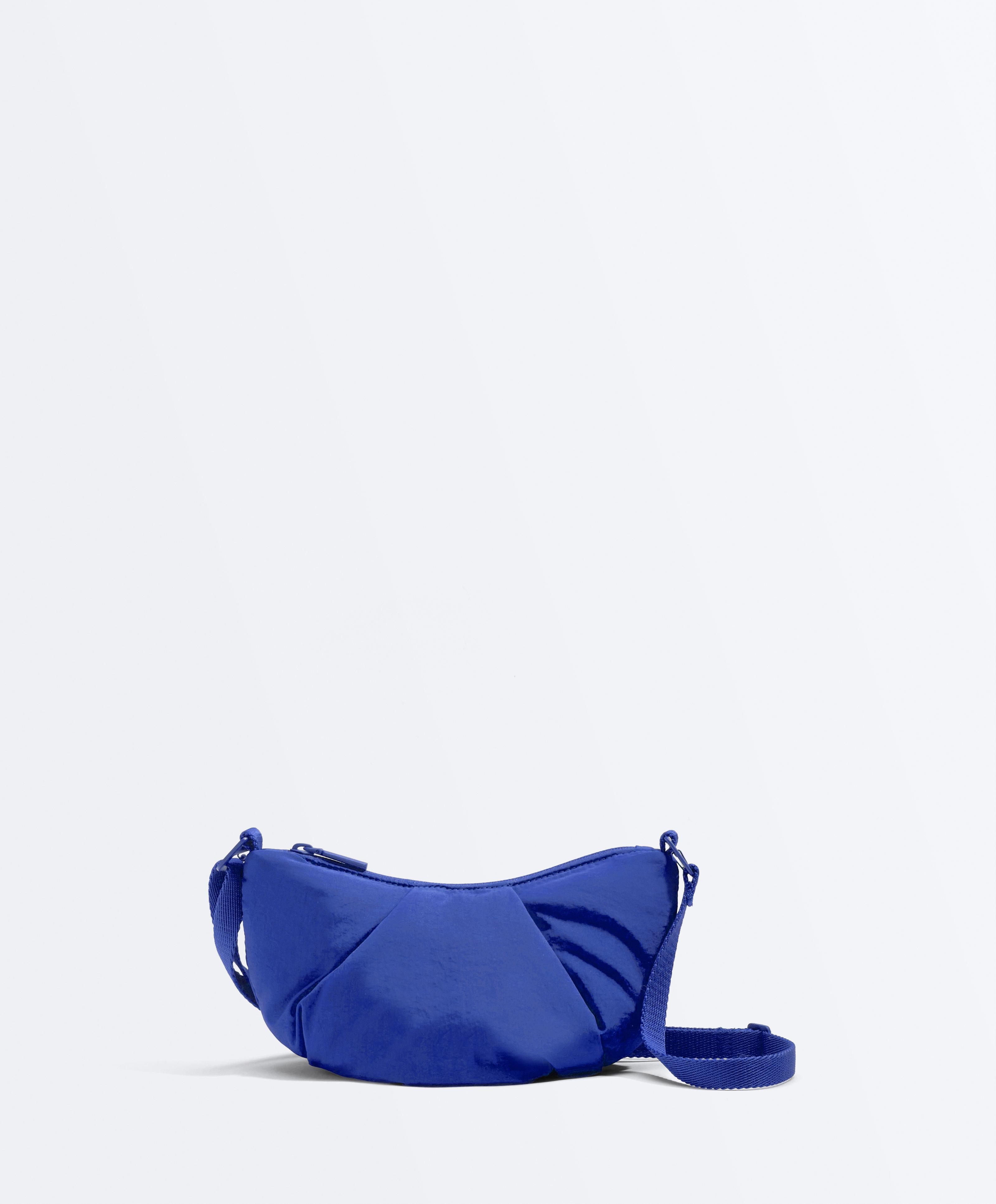 Mini quilted crossbody bag — BLUE
