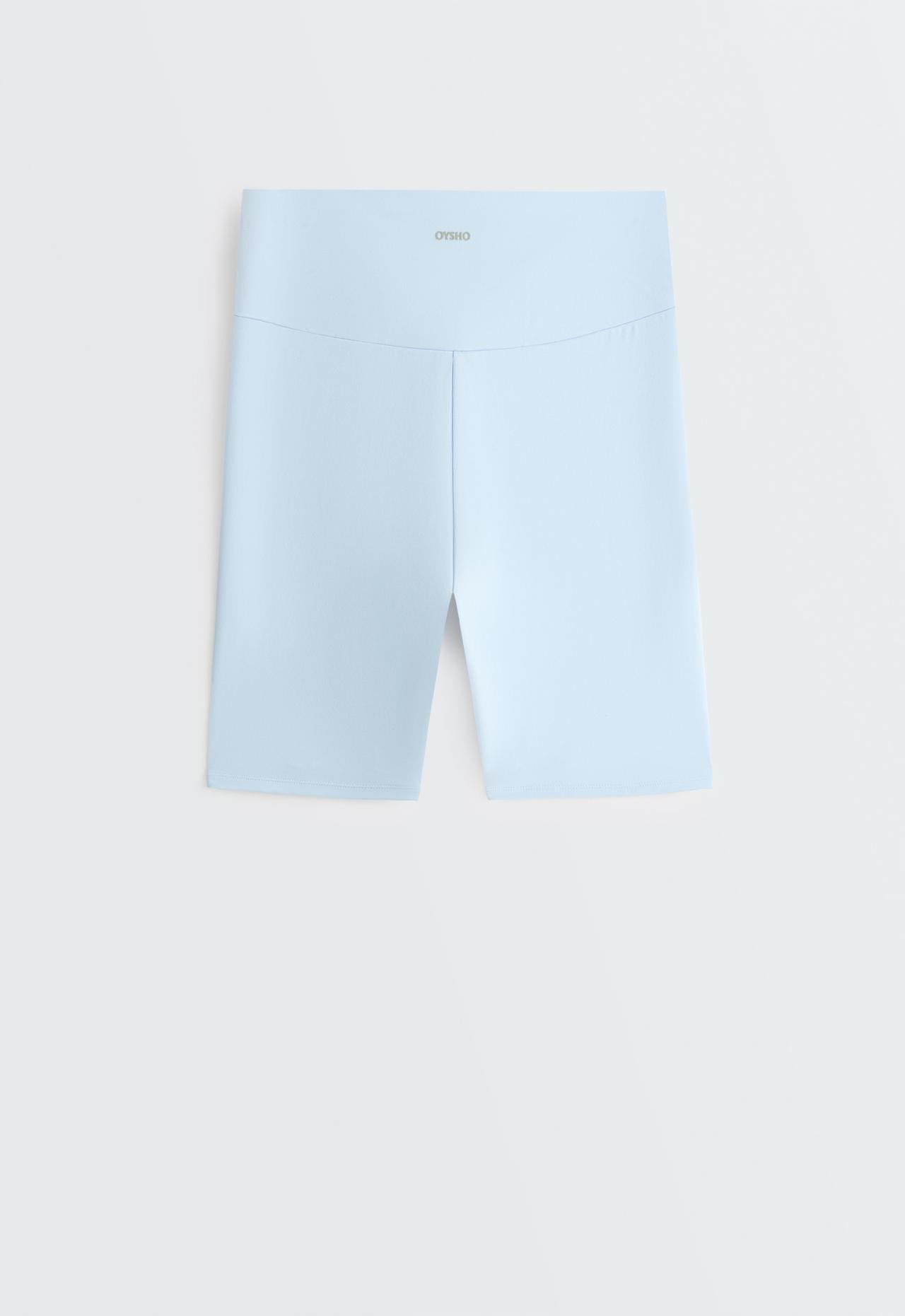 Leggings biker high rise comfortlux 20 cm — SKY BLUE