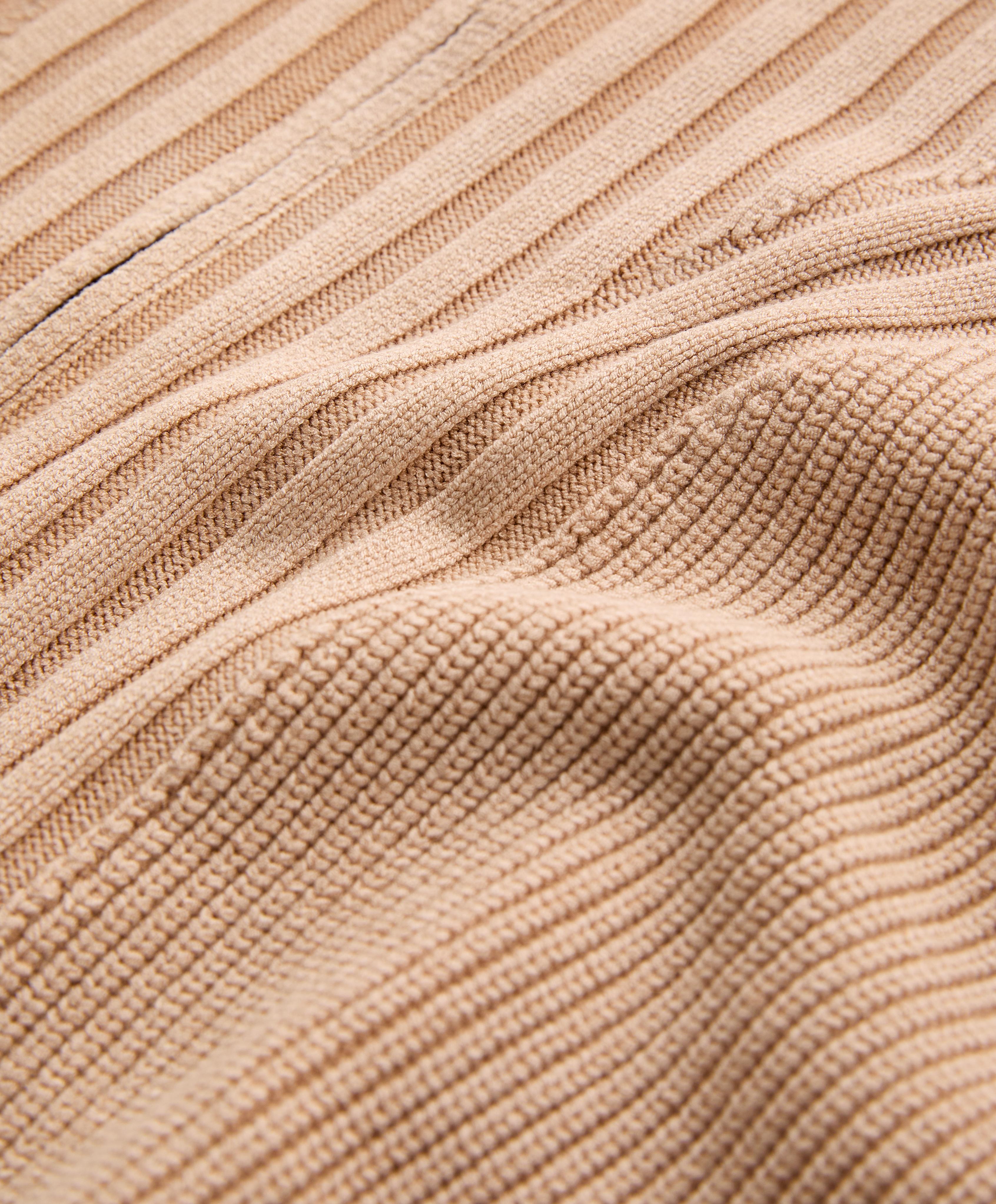 Ribbed knit jacket — PRALINE