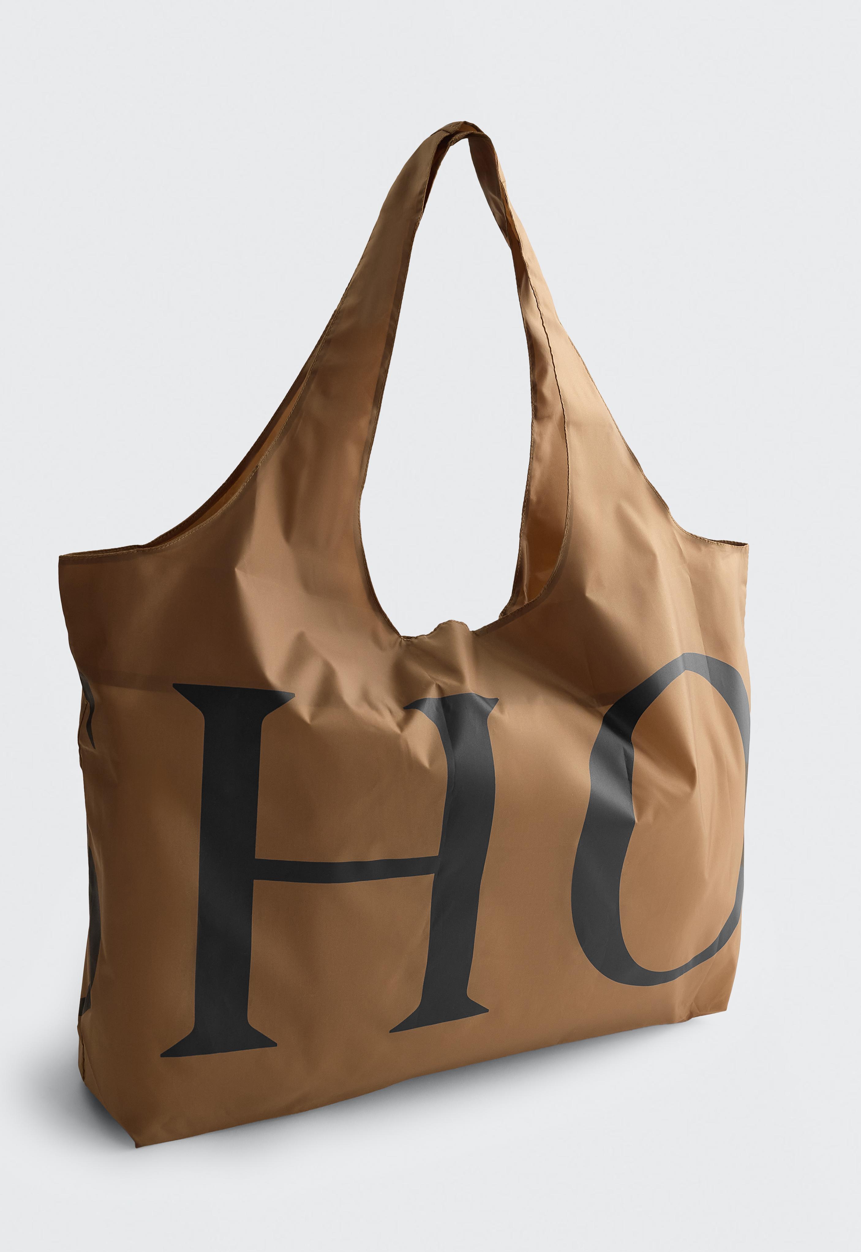 OYSHO Packable Bag — TOFFEE