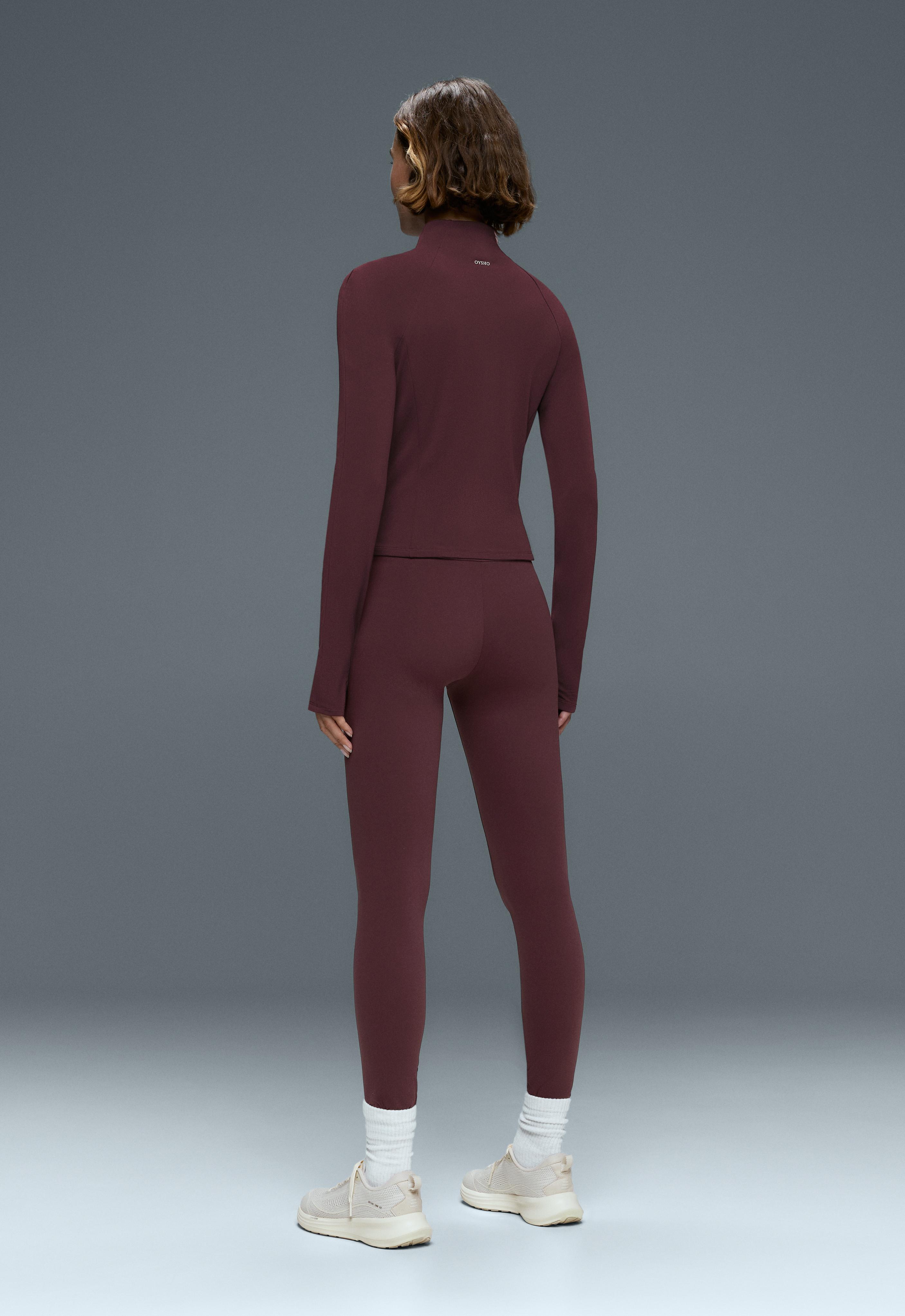 Light warm technical jacket — PLUM