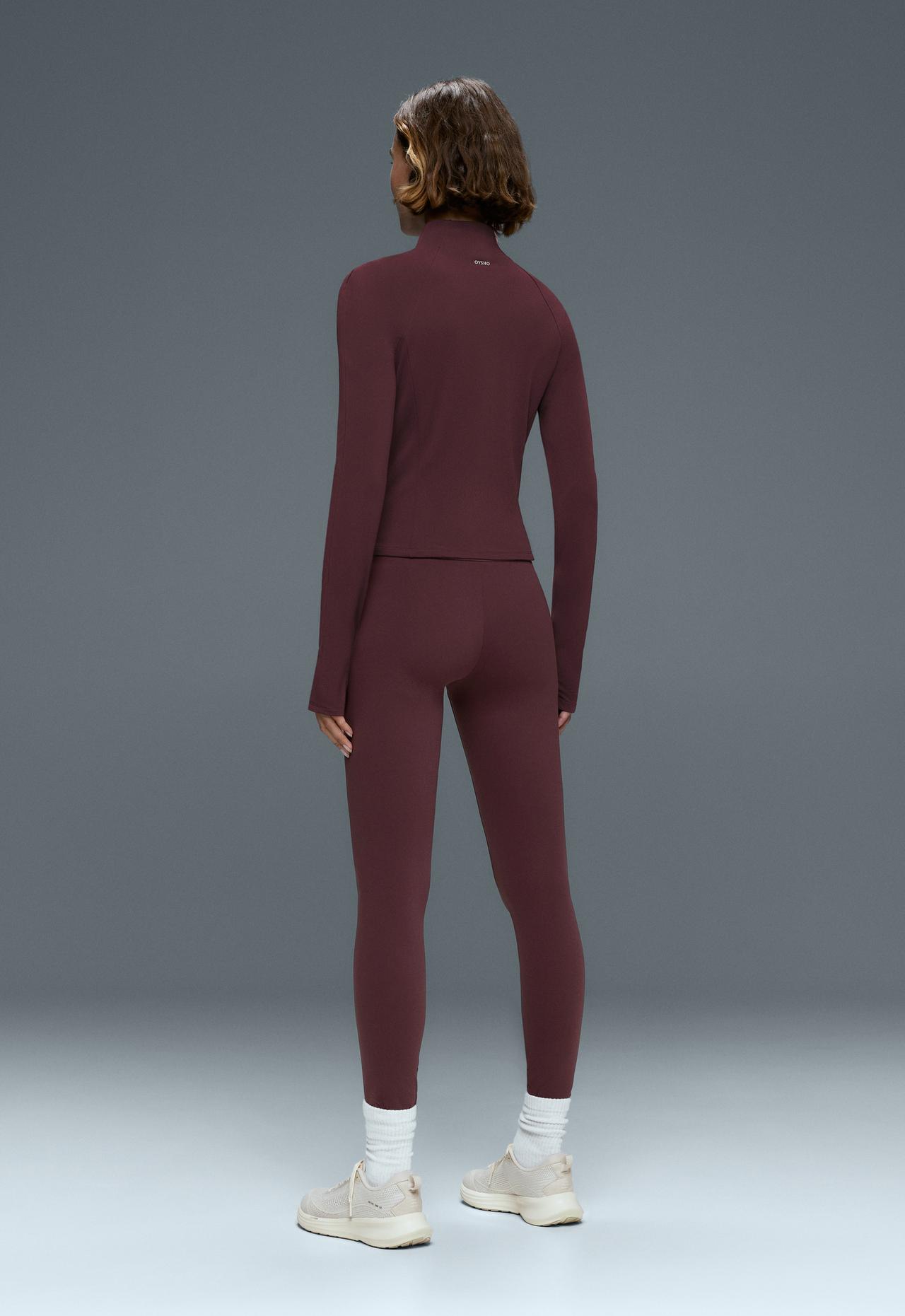 Light warm technical jacket — PLUM