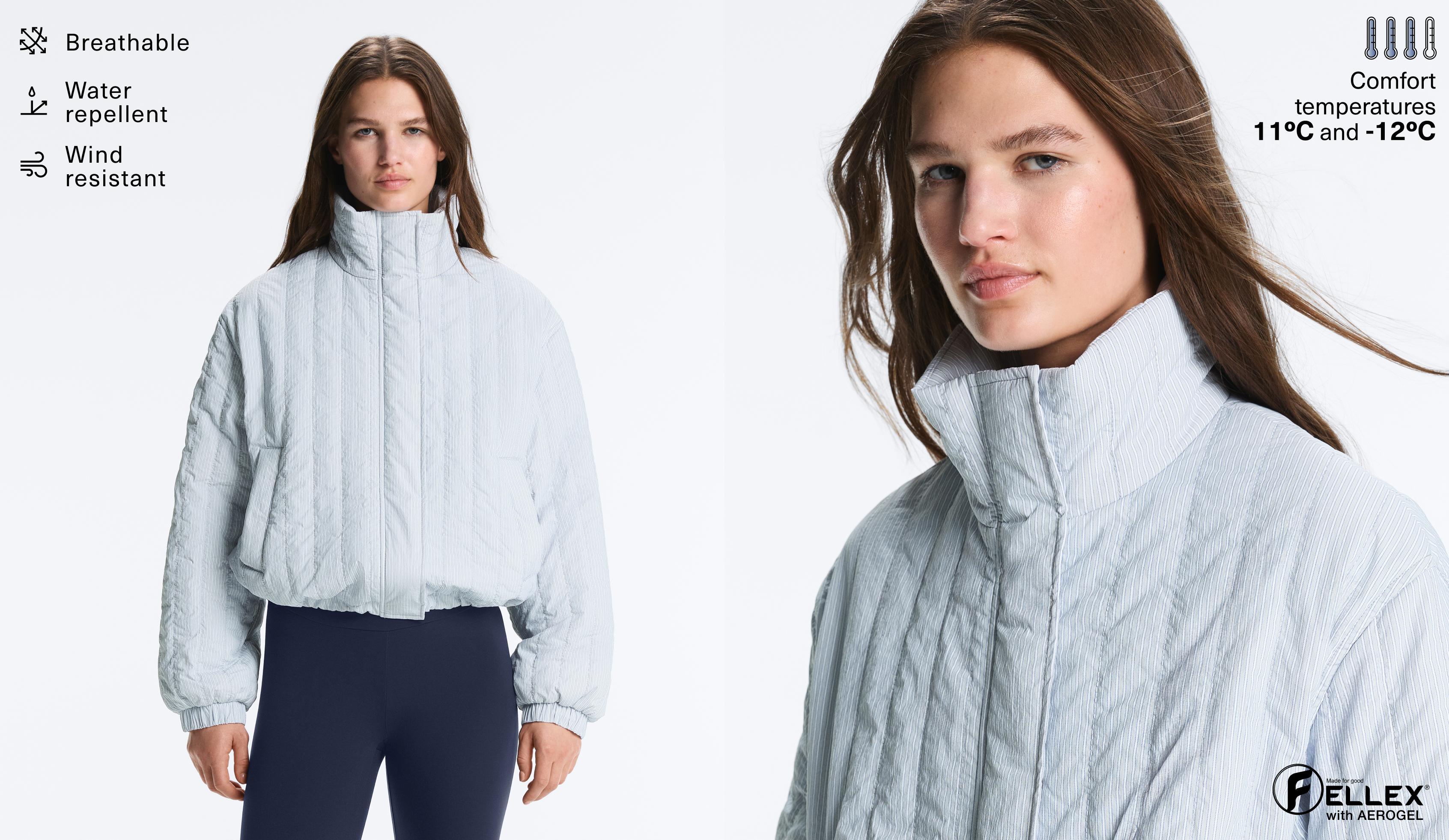 Chaqueta acolchada corta FELLEX® con AEROGEL