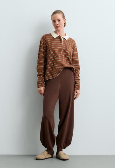 Balloon knit trousers — COCOA 1