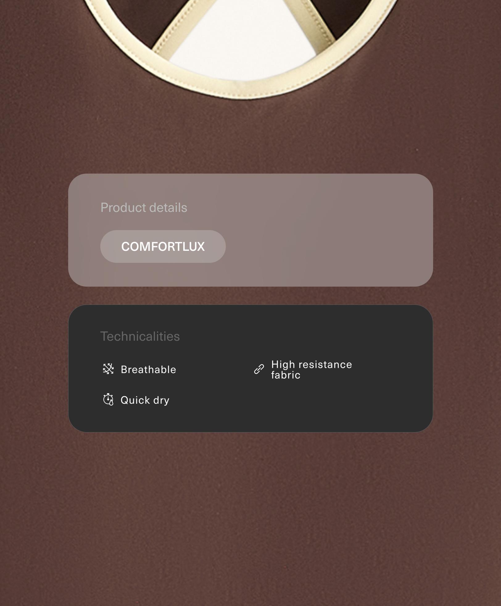 Mono corto Comfortlux piping