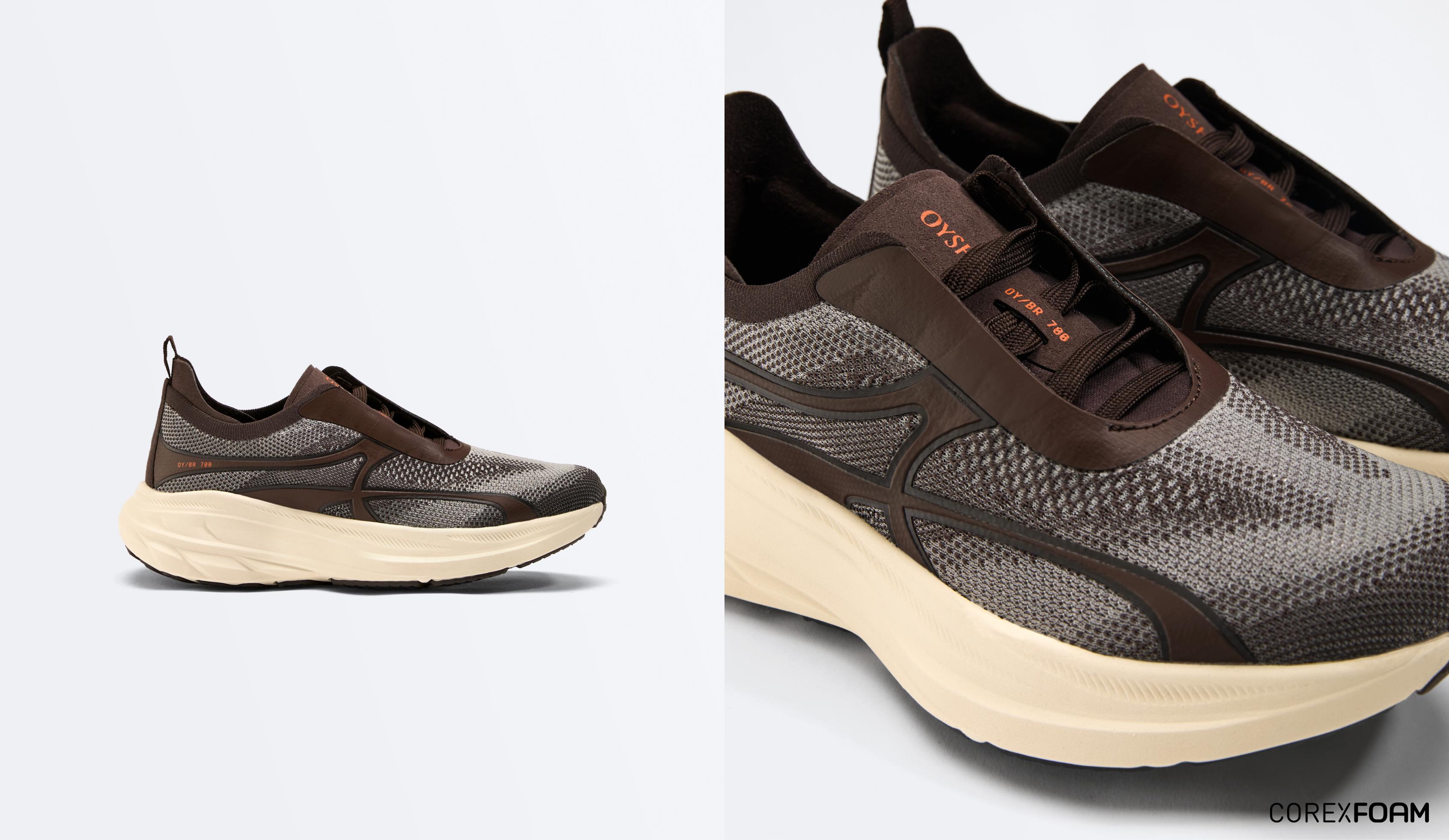 Running trainers OY/BR 700 — BROWN