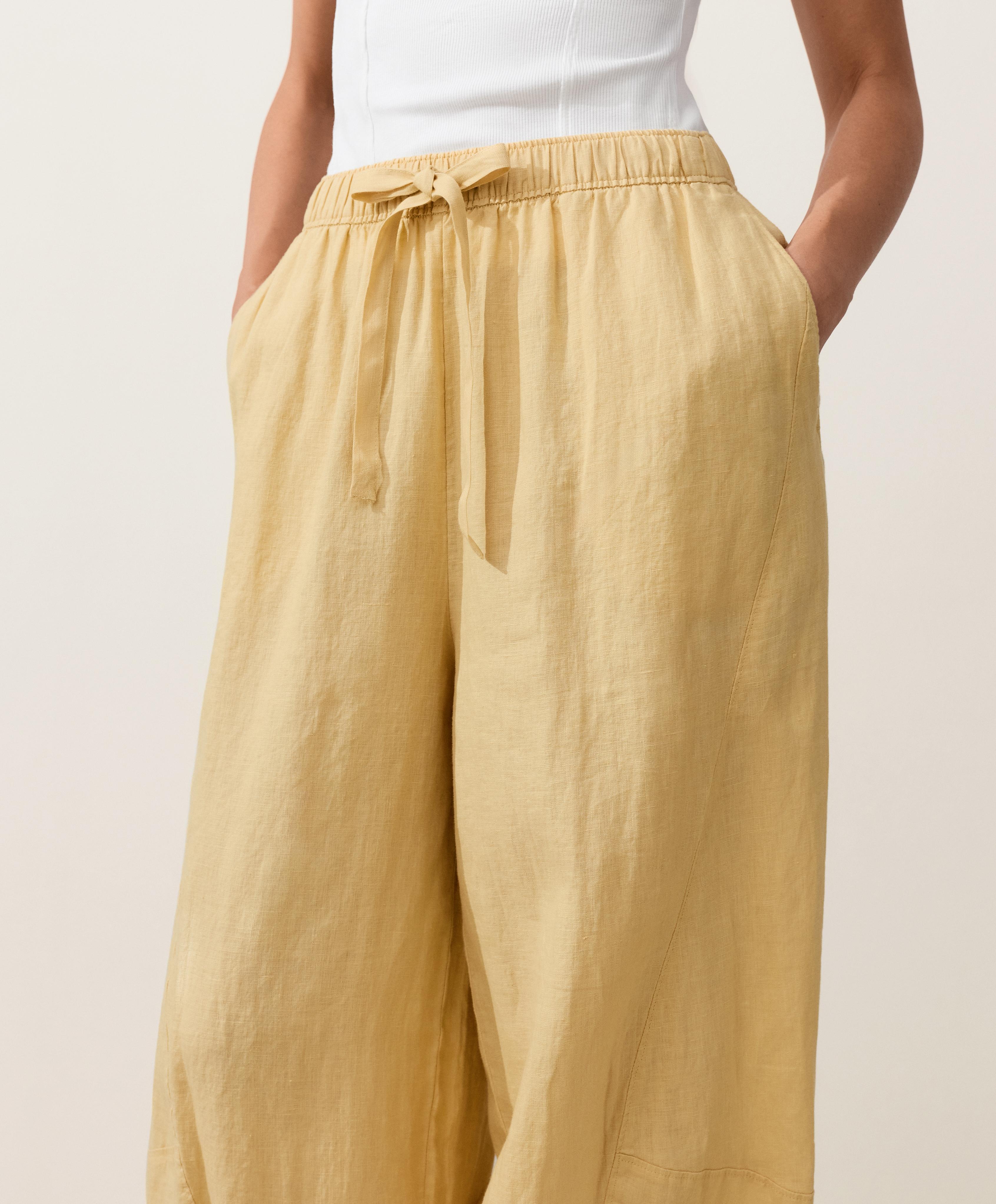 Pantalon balloon 100 % lin Pantalon balloon 100 % lin