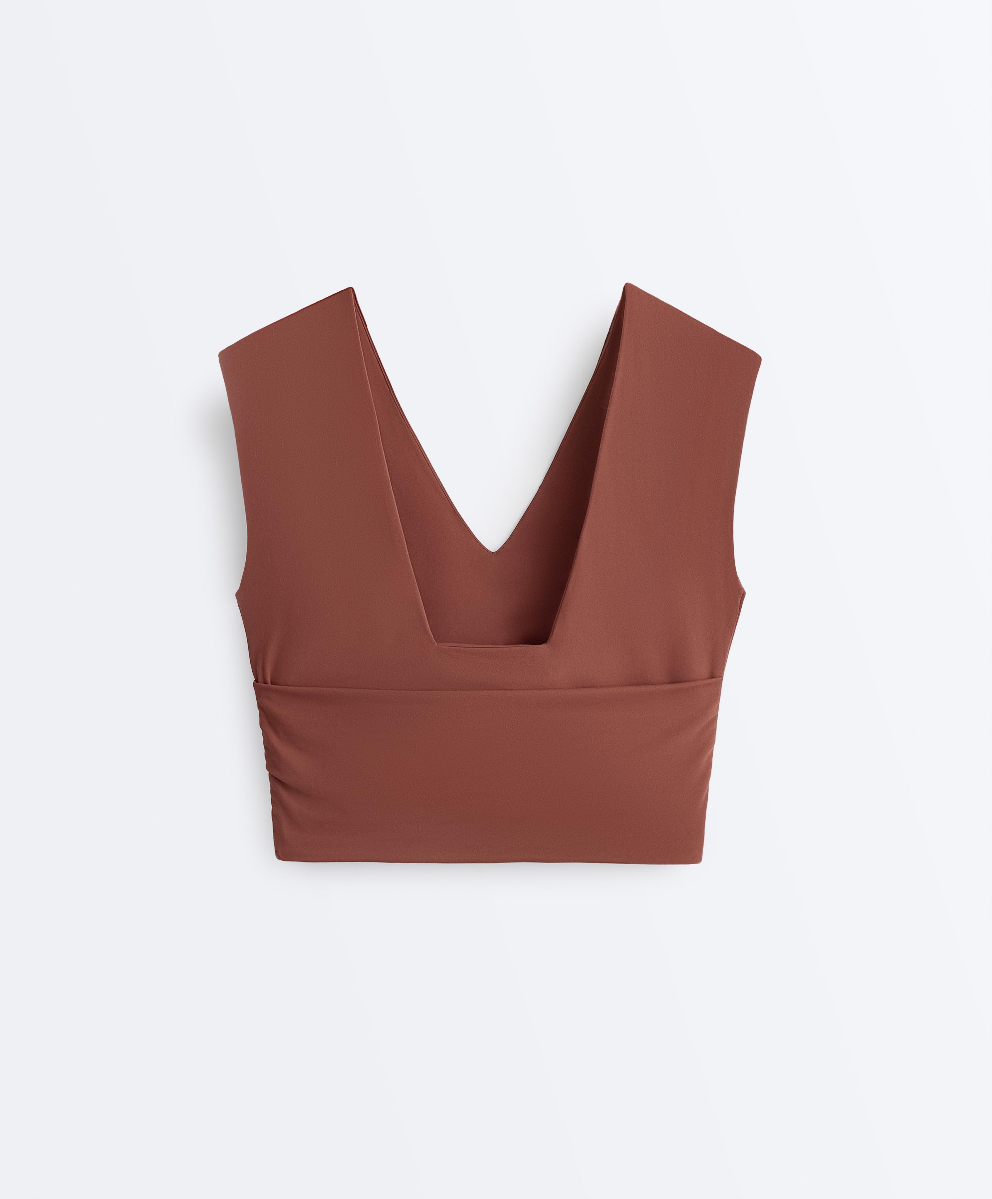 Crossover Comfortlux tank top — MAHOGANY