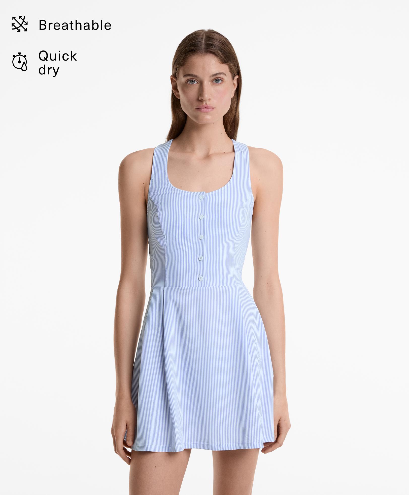 Robe courte à bretelles Robe courte à bretelles